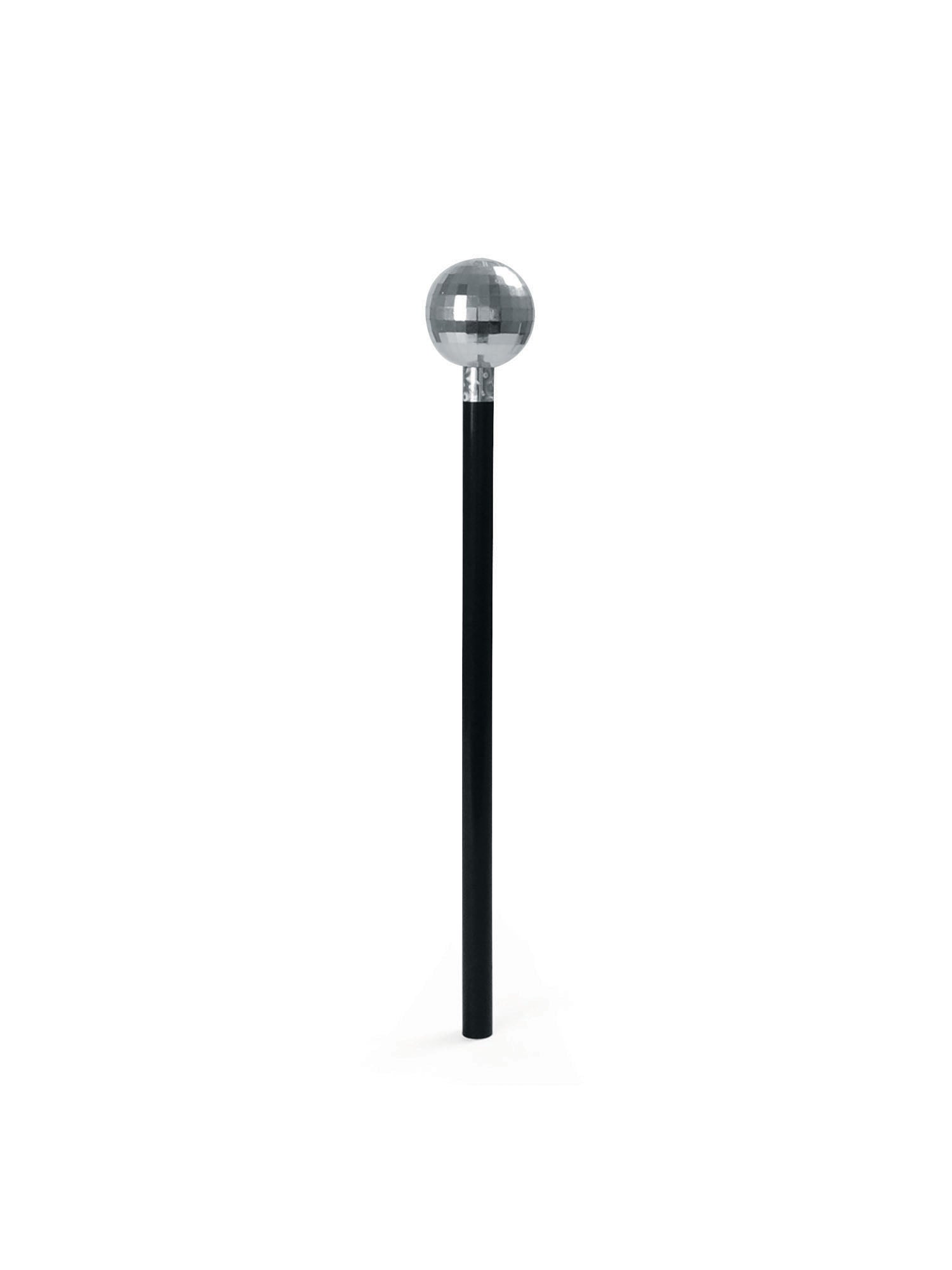 Mirror Ball Cane (Silver)
