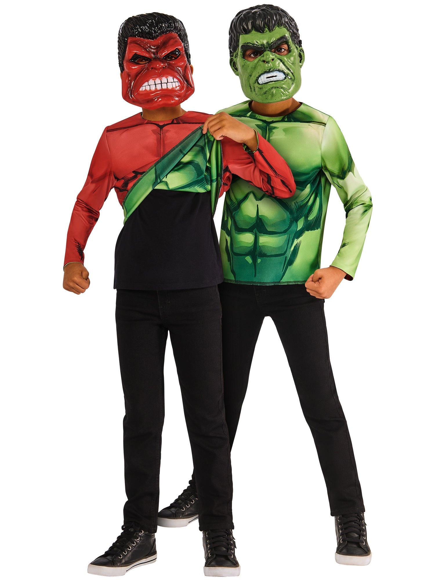 Hulk Reversible Top and Masks