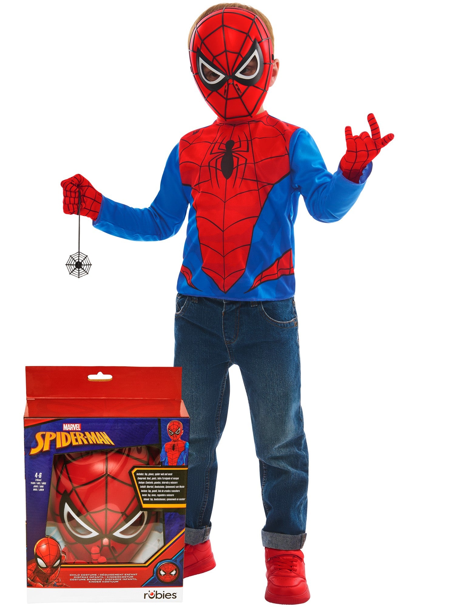Spider-Man Anziehsachen Set