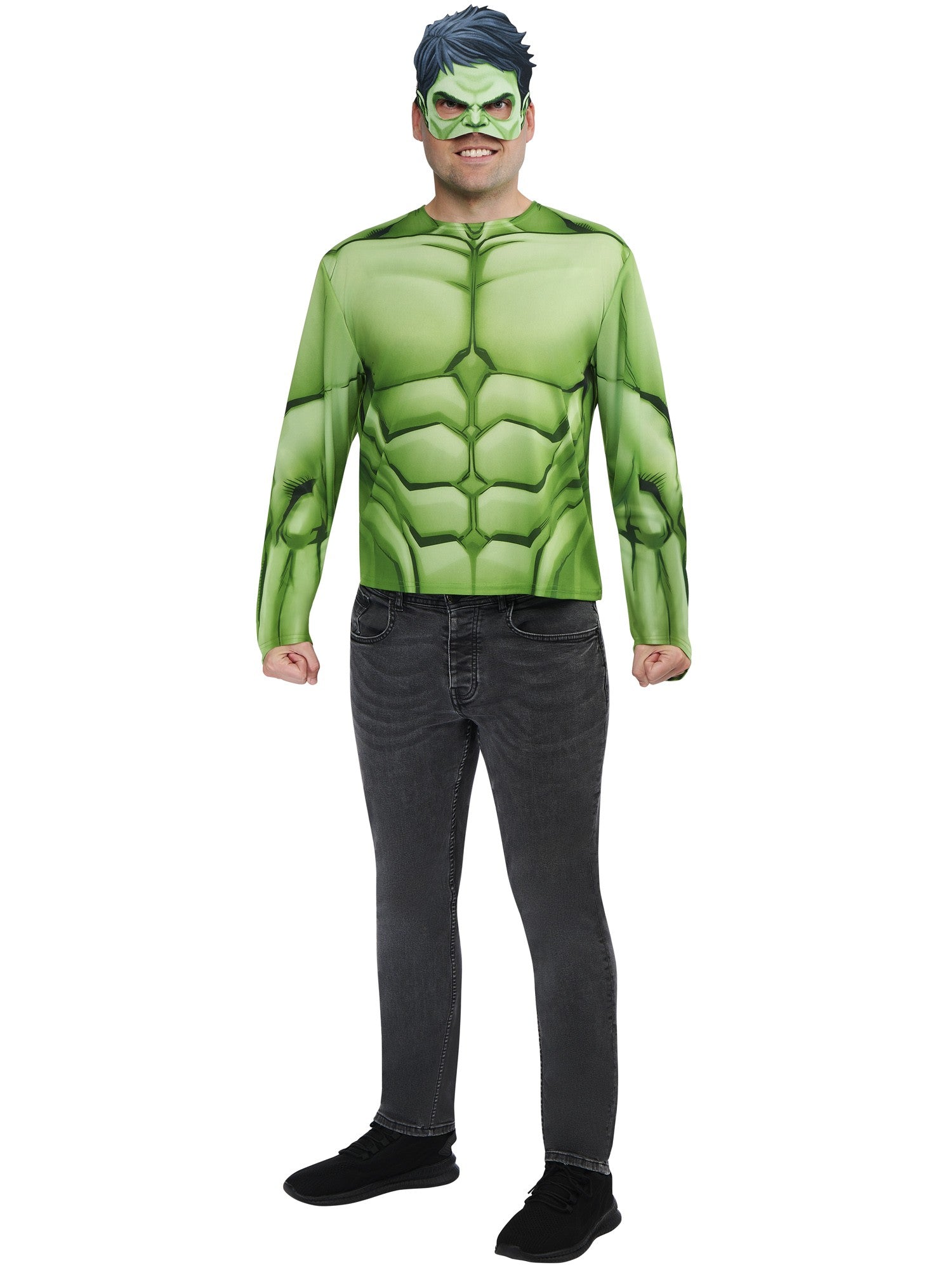 Hulk-top en halfmasker