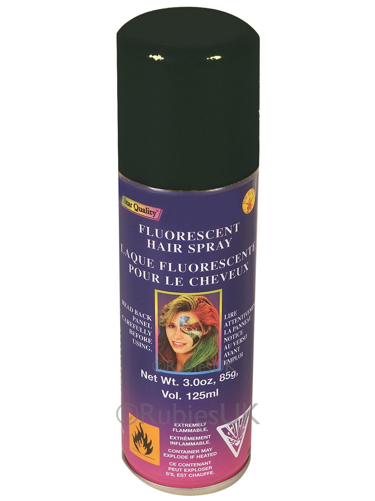 Black Color Hairspray