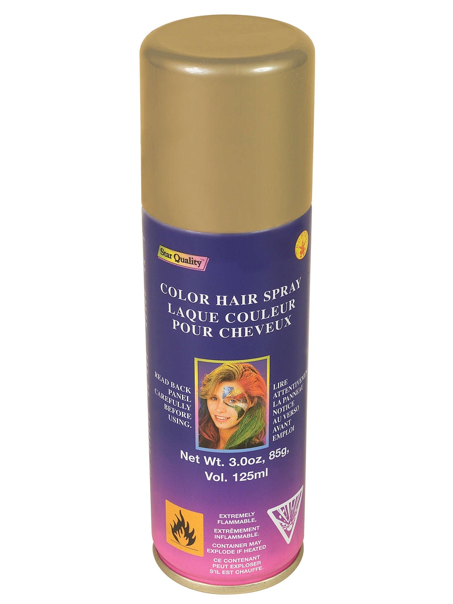 Gold Color Hairspray