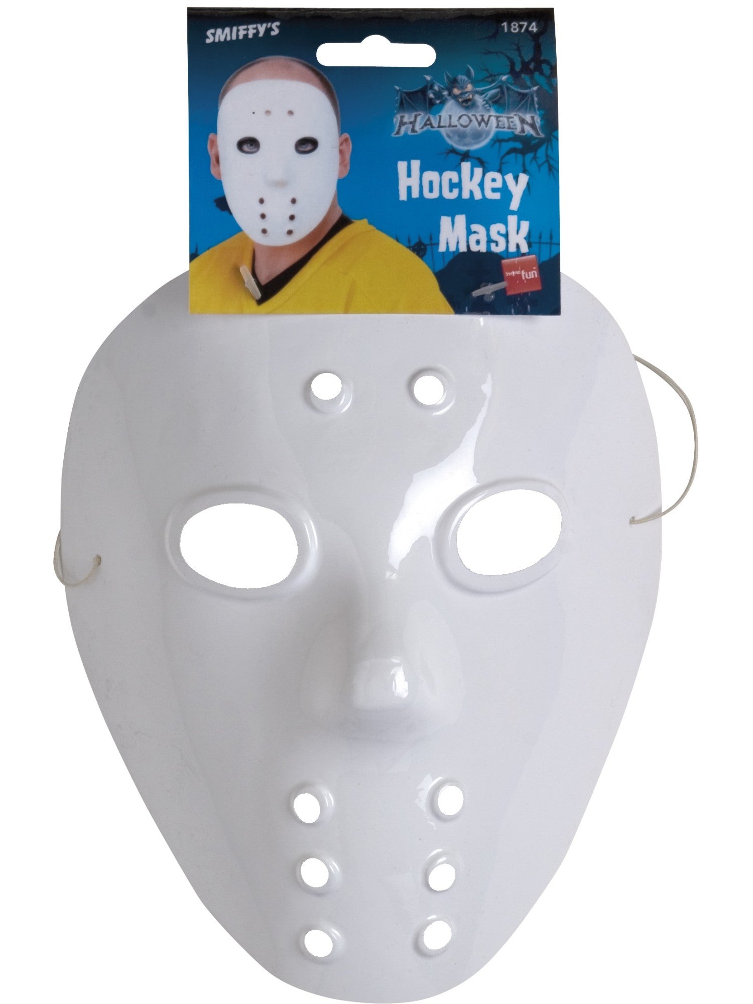 Hockey Mask, White