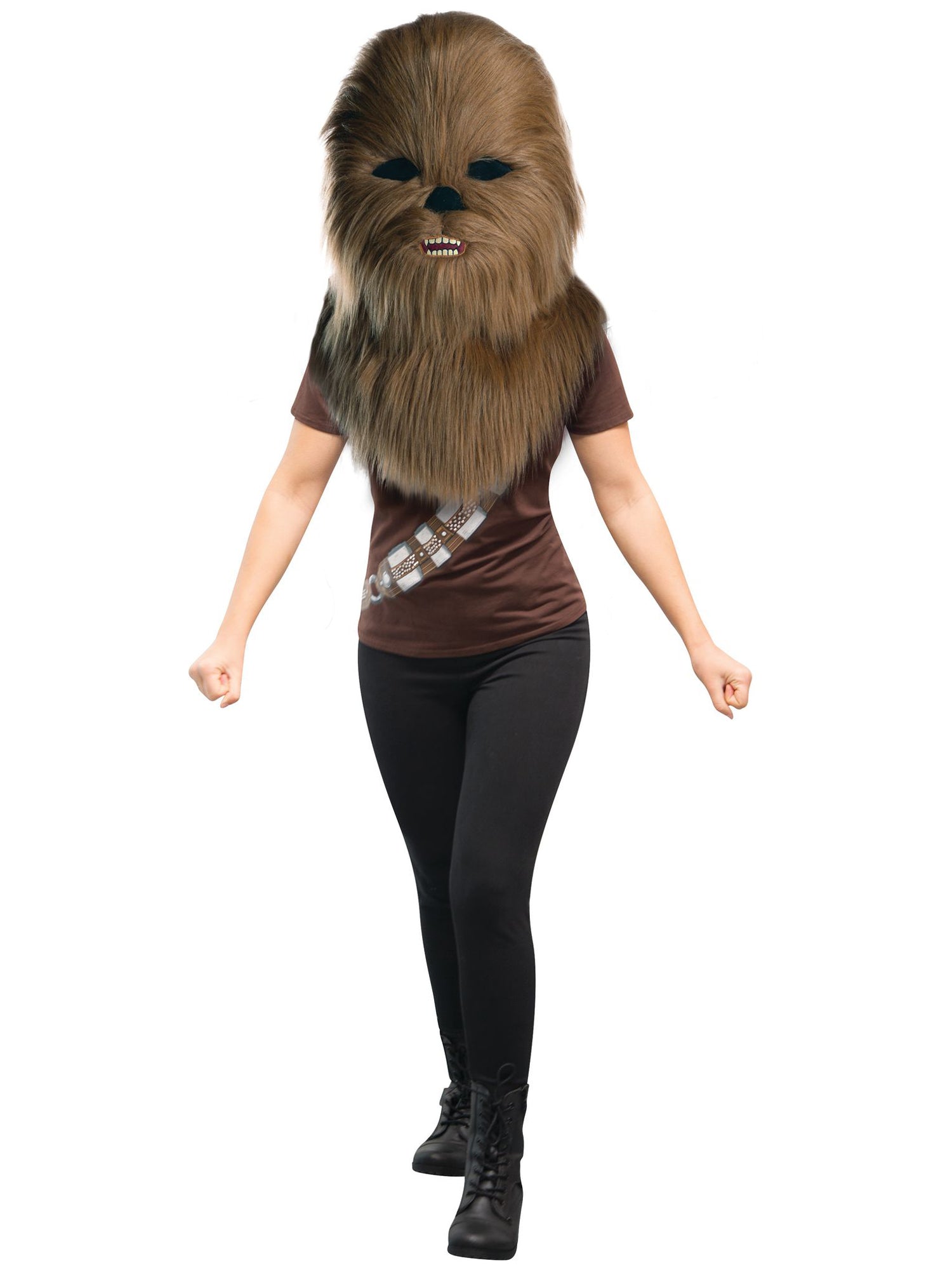 Chewbacca Plush Mask