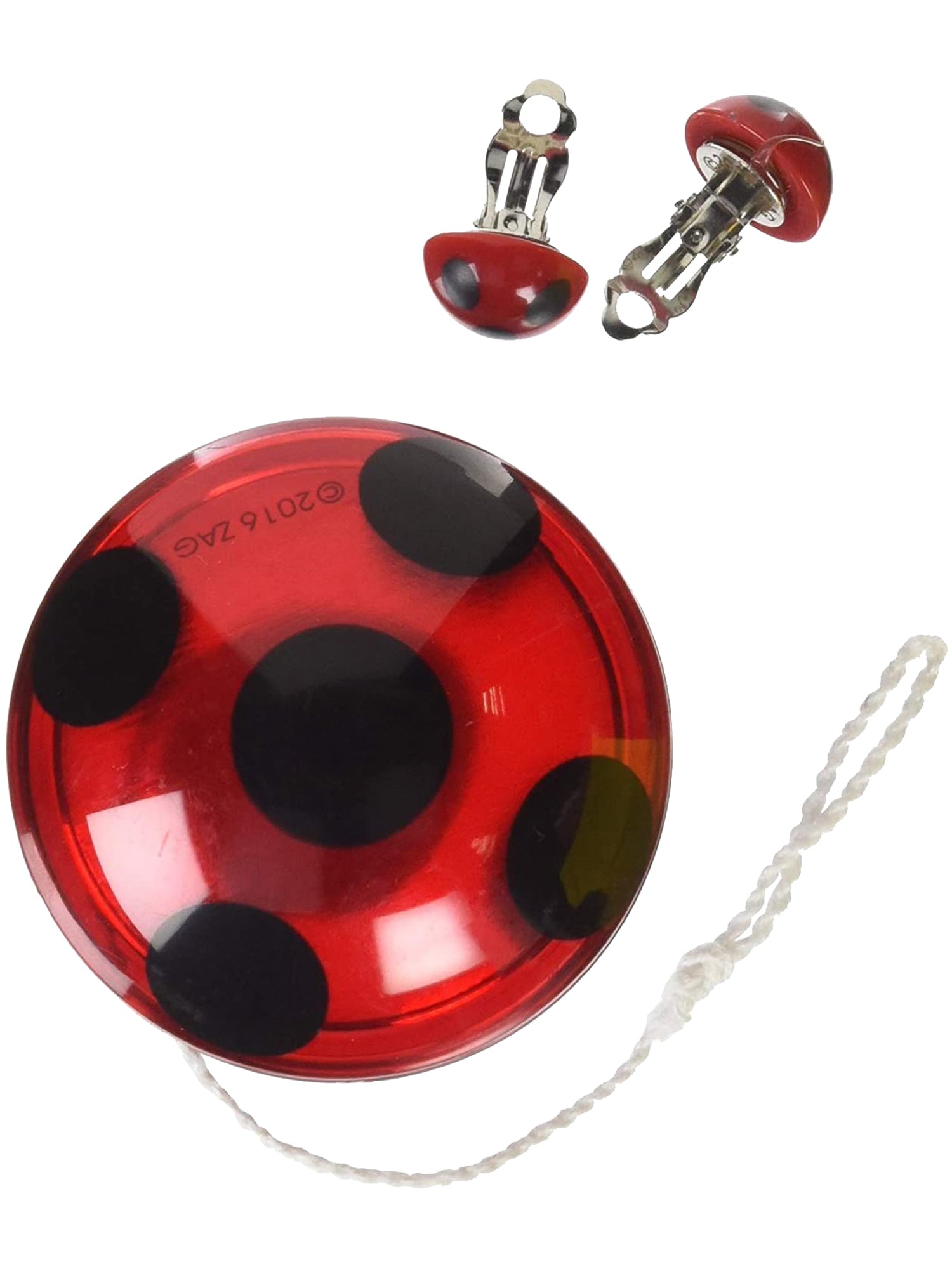 Miraculous Ladybug Yo-Yo en oorbellen set