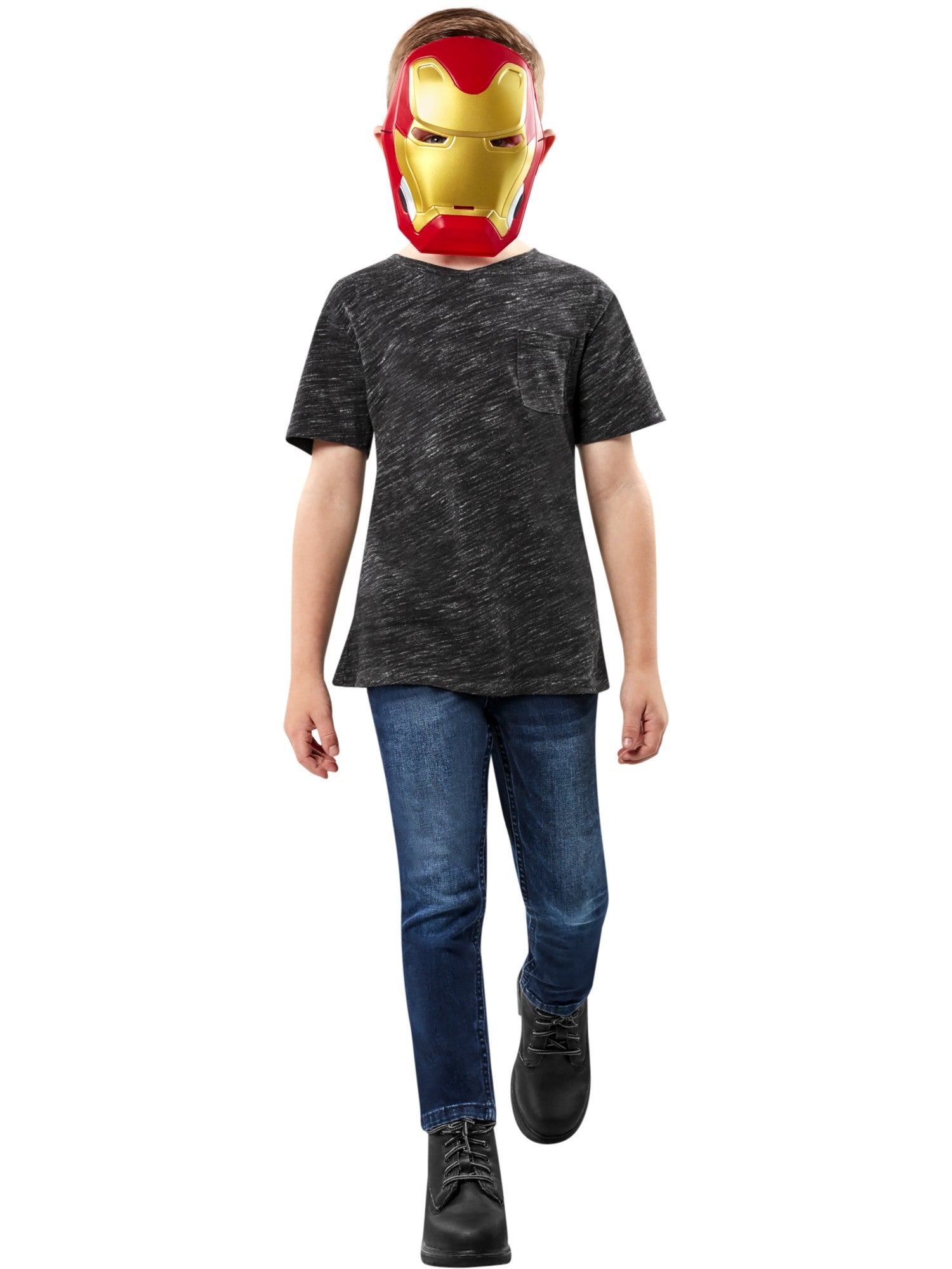 Halfgelaatsmasker Iron Man