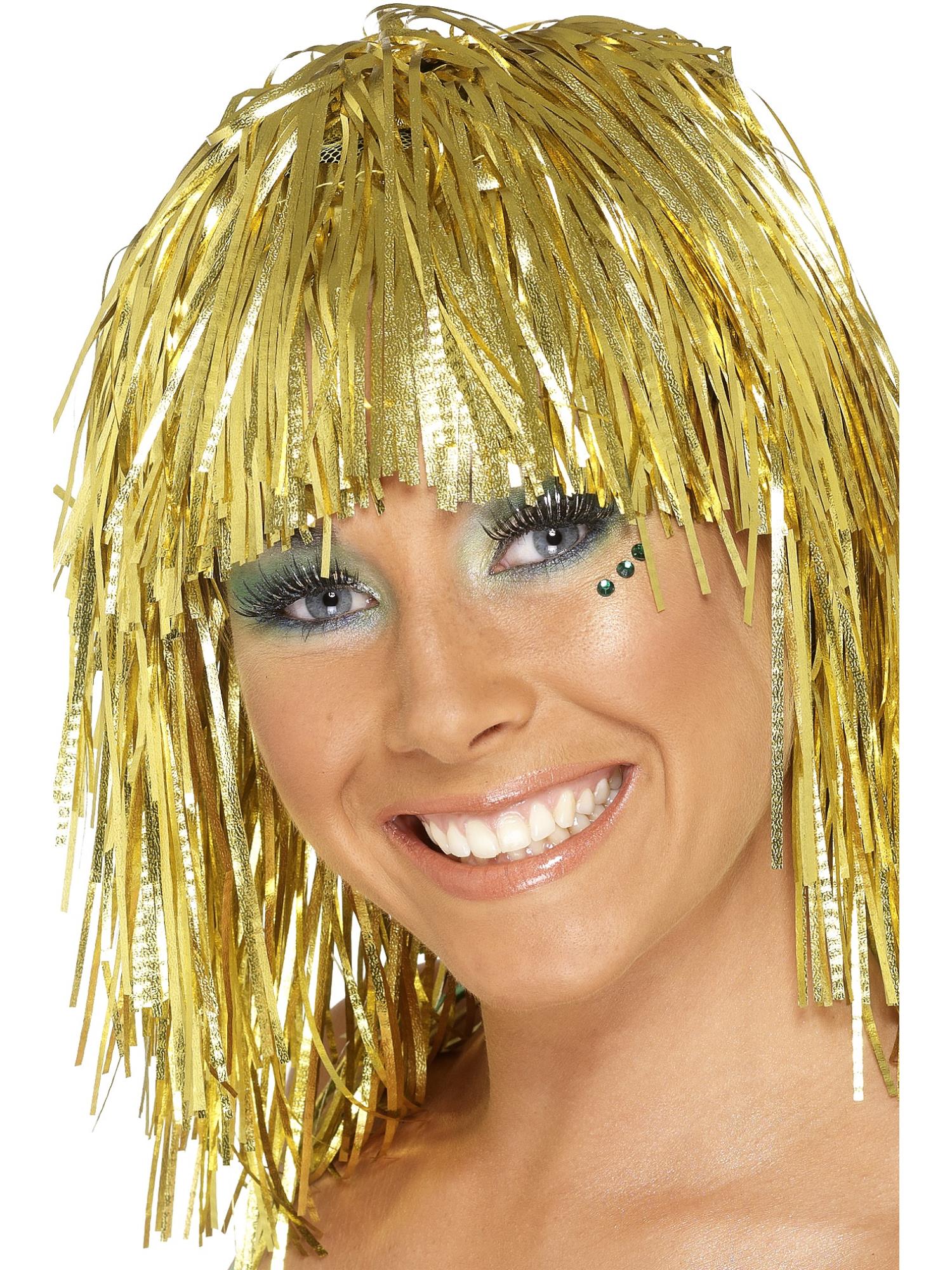 Cyber-Tinsel-Perücke