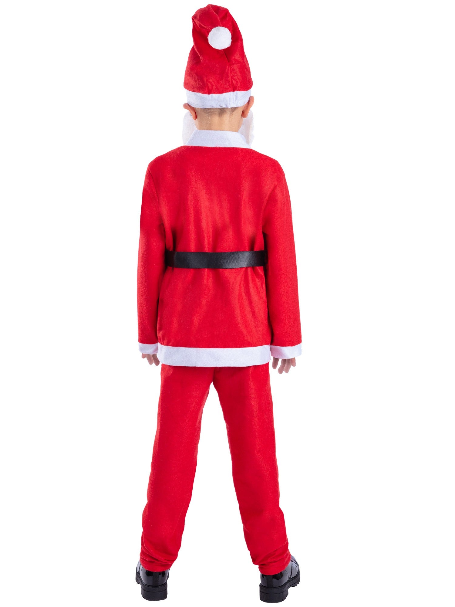 Kerstman-kostuum voor jongens, rood