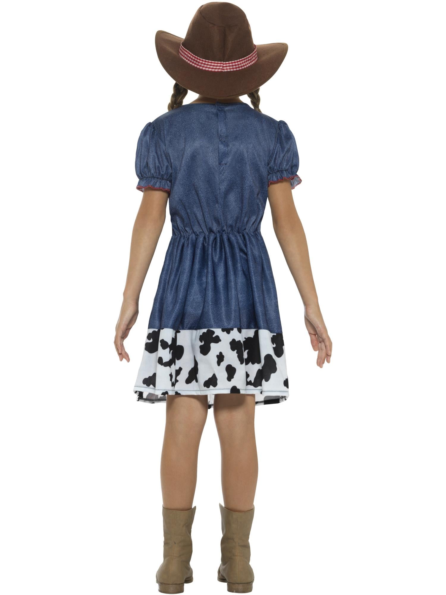 Texanisches Cowgirl-Kostüm, blau