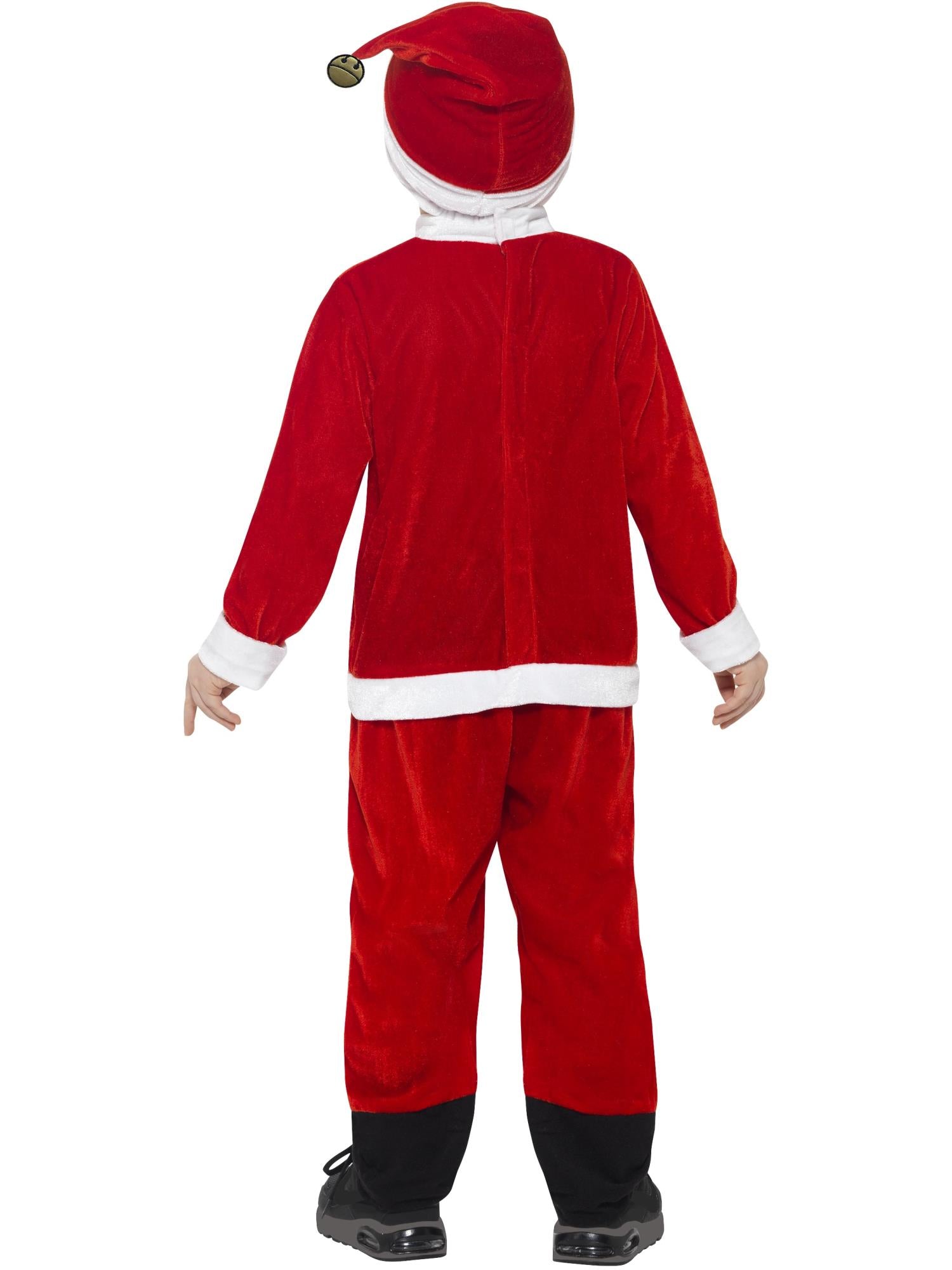 Kerstman-kostuum voor peuters, rood en wit