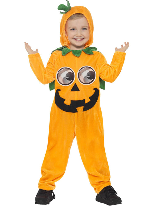 Pumpkin Toddler Costume, Orange & Black