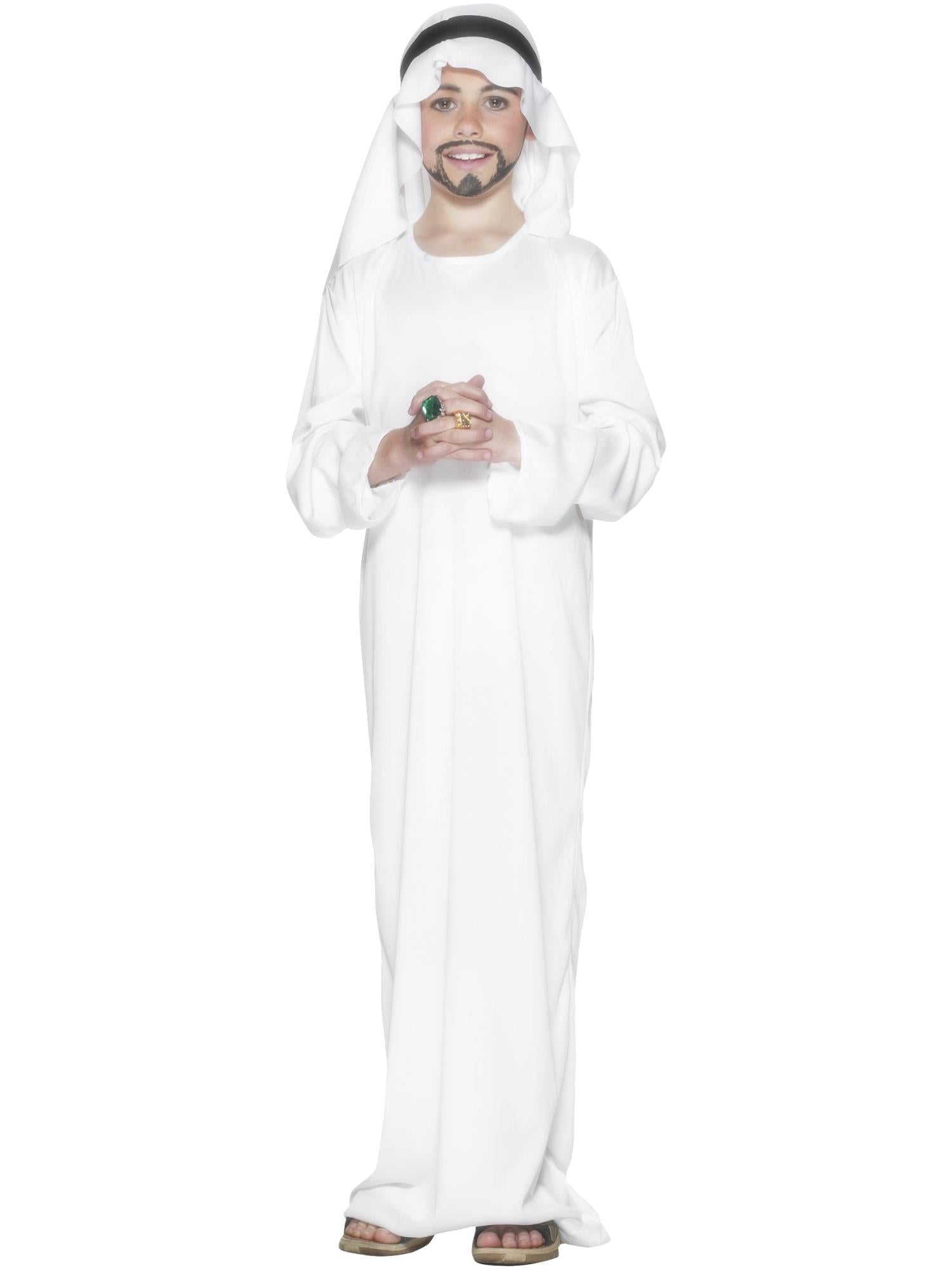 Arabisch kostuum, wit