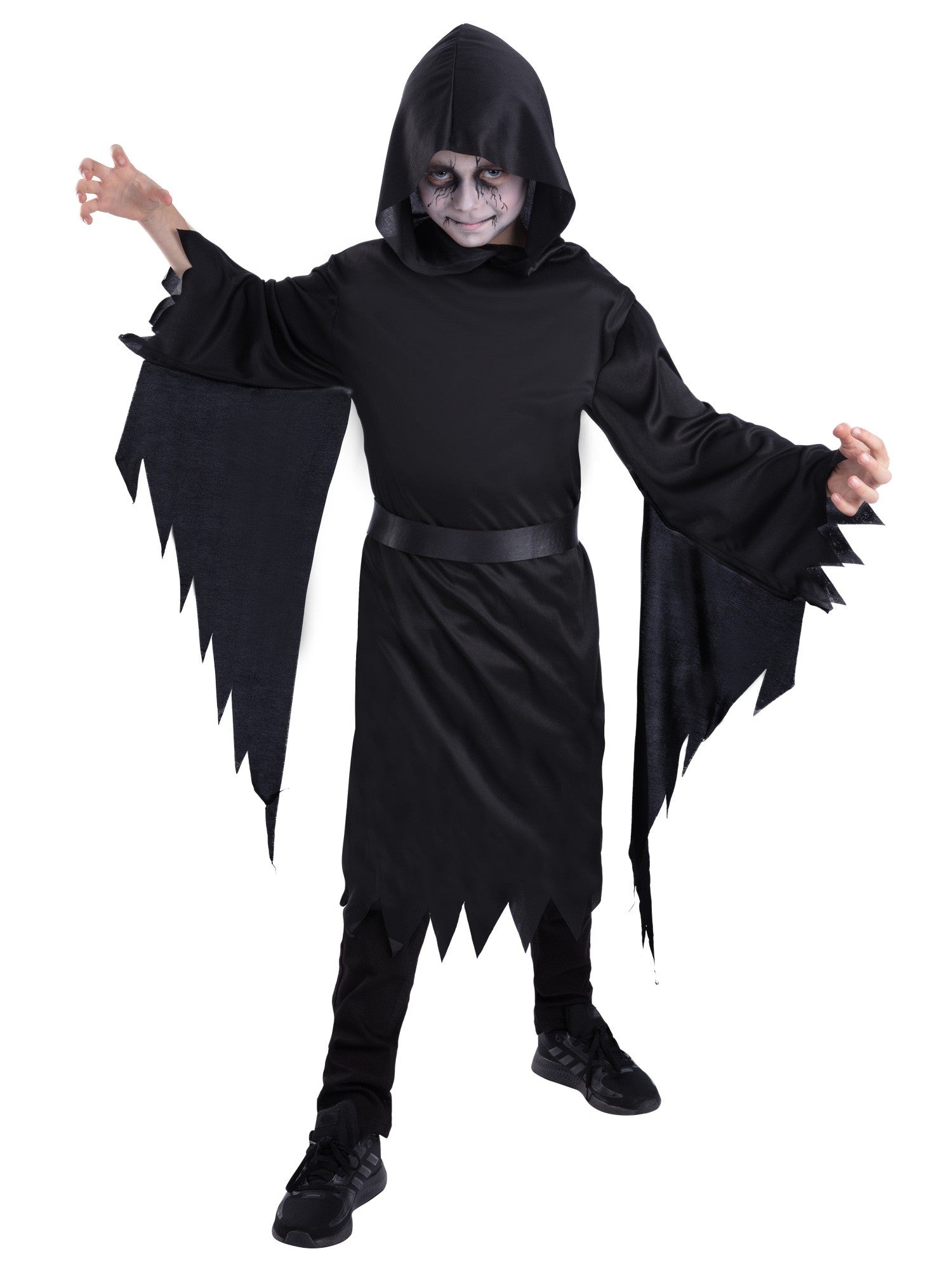 Screamer Ghost Costume, Black