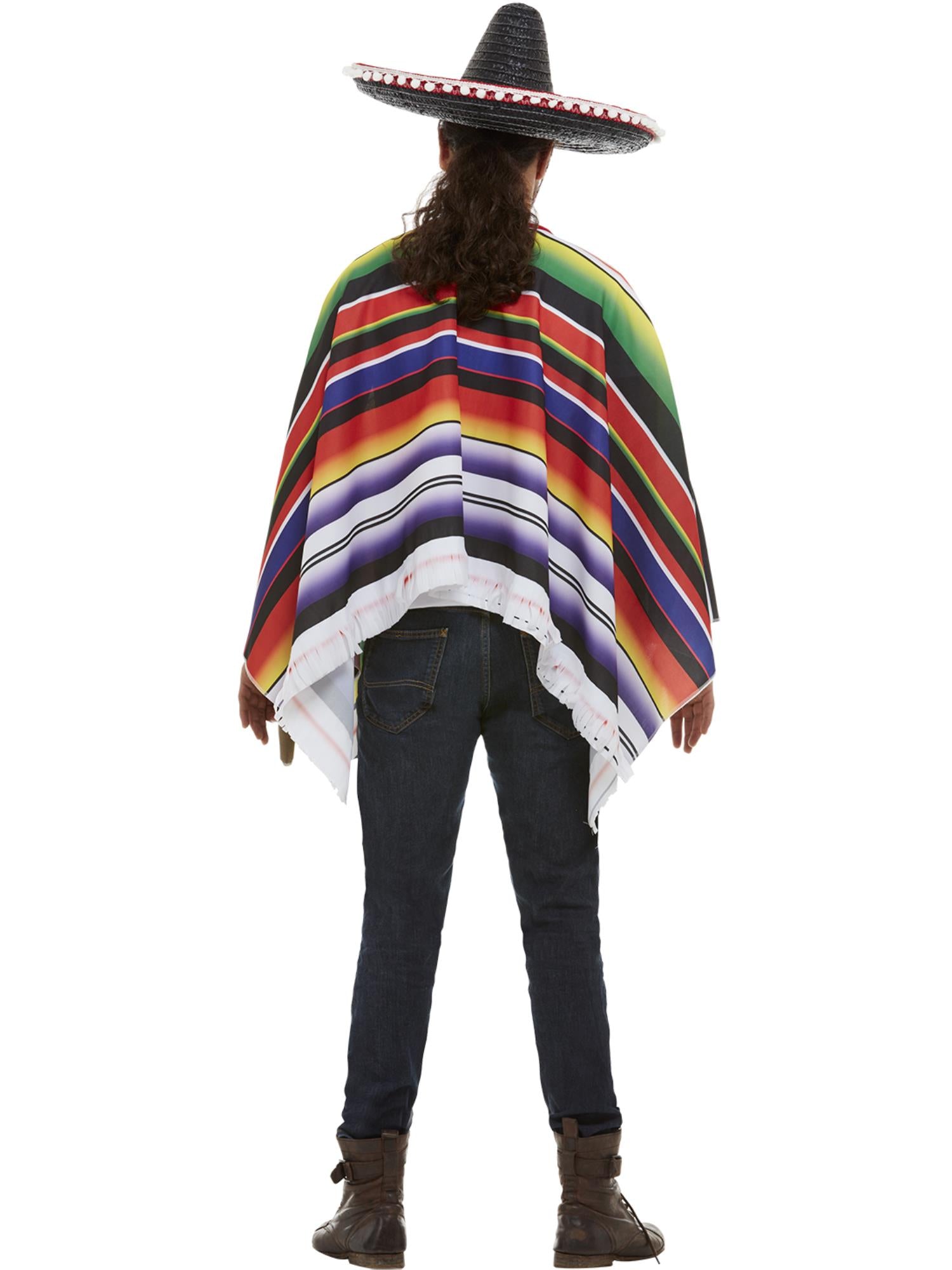 Poncho, Multi-Coloured