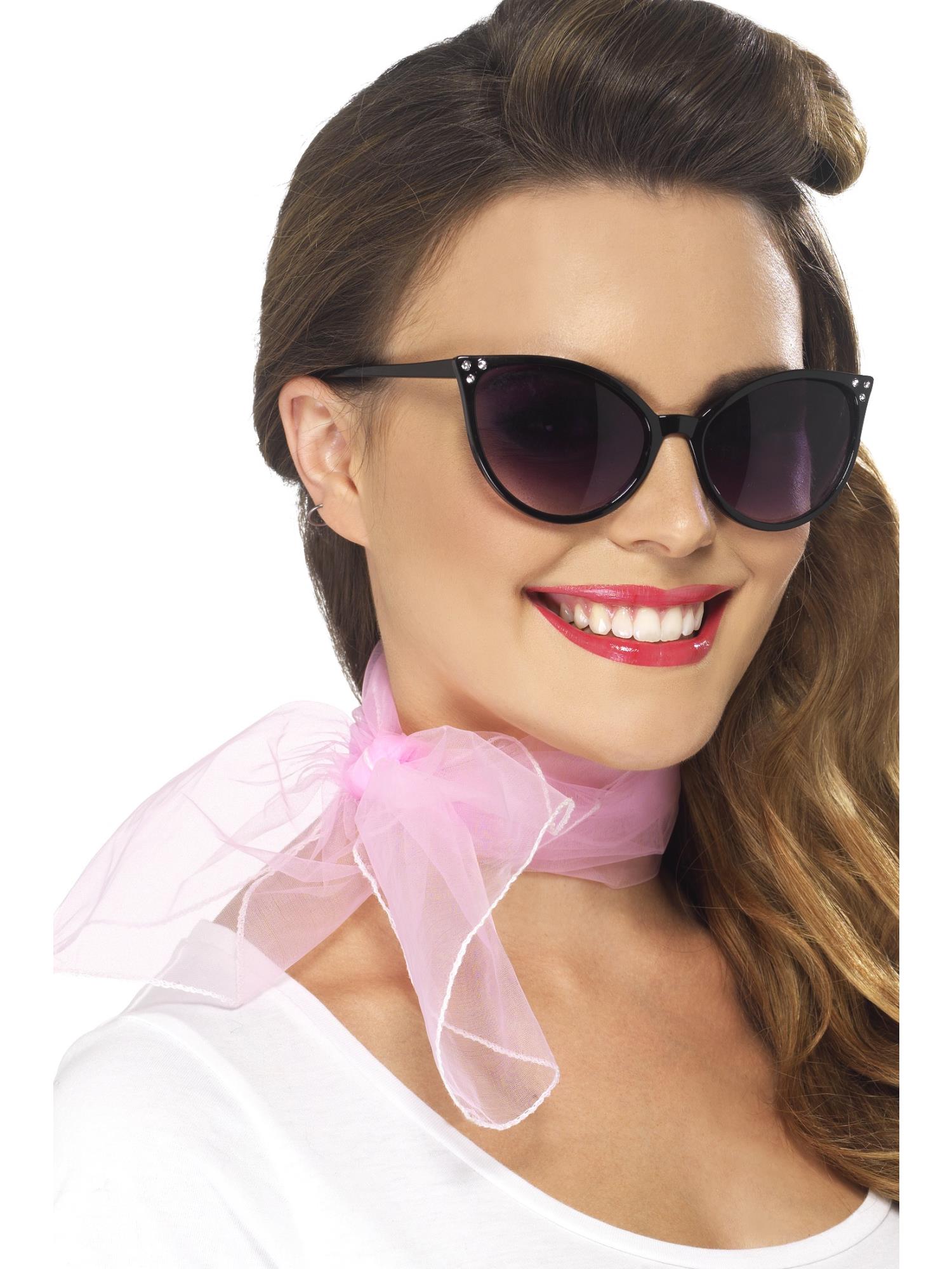 50s Neck Scarf, Pink