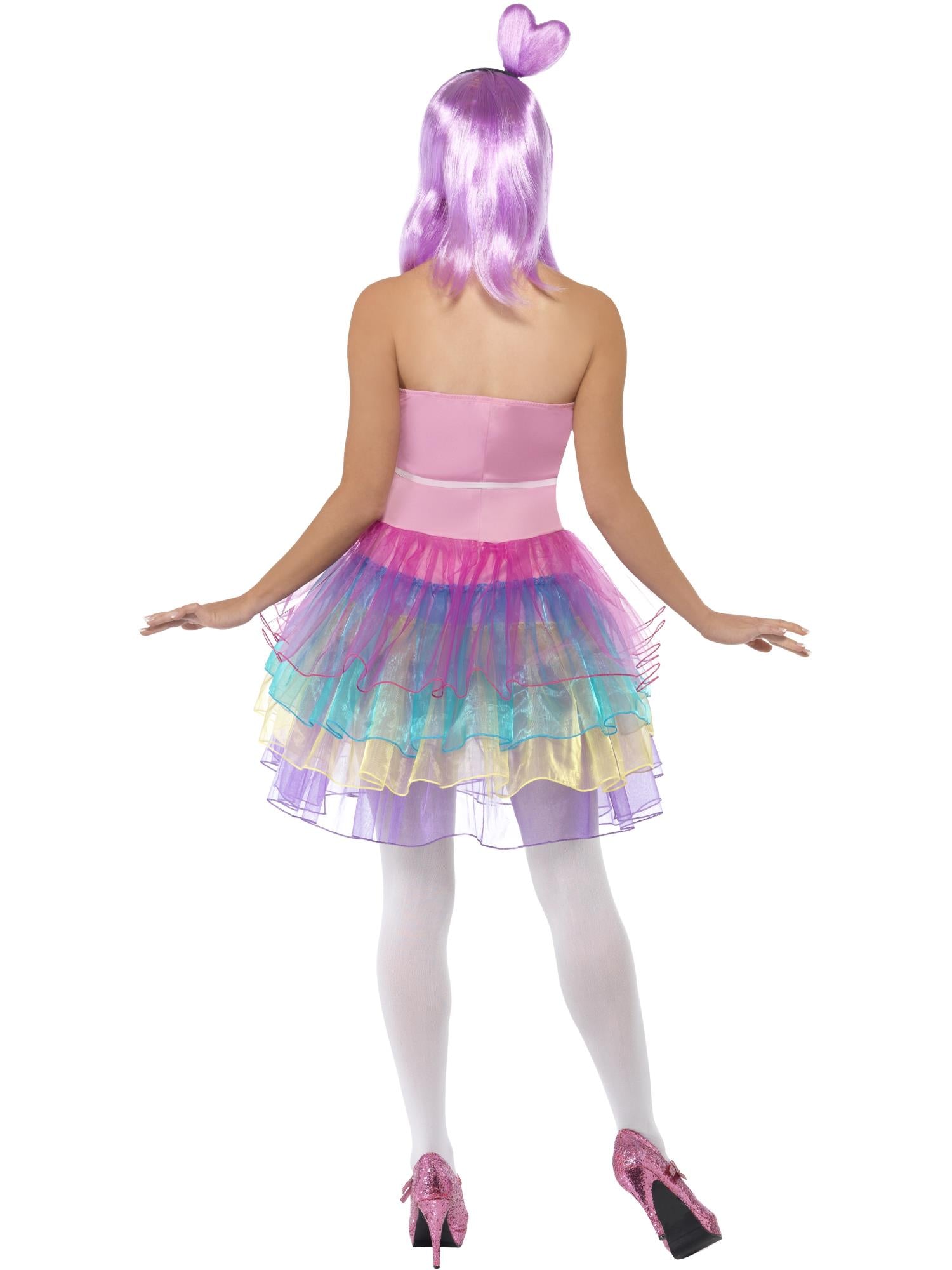 Candy Queen-kostuum, roze