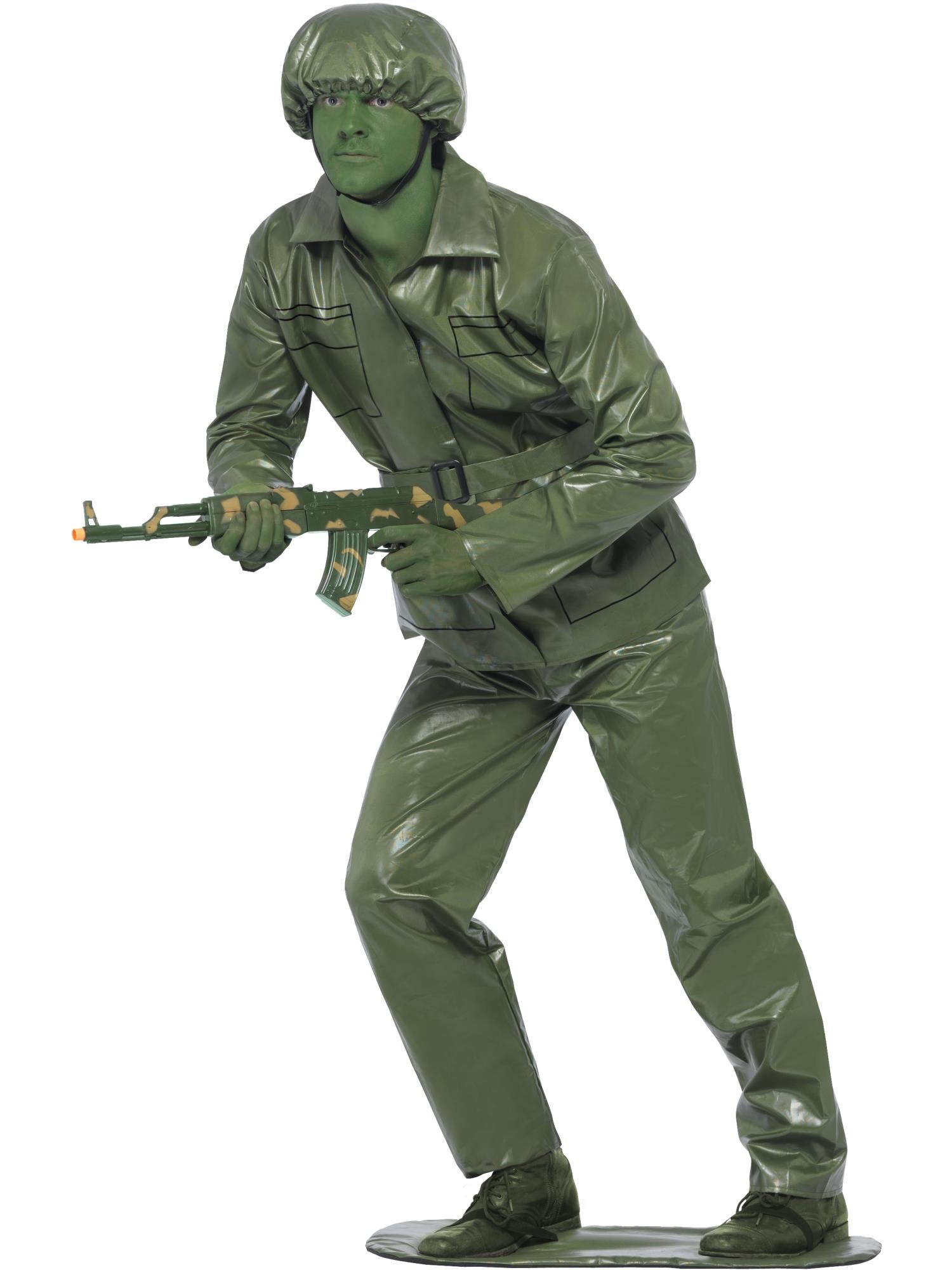 Speelsoldaatkostuum, groen