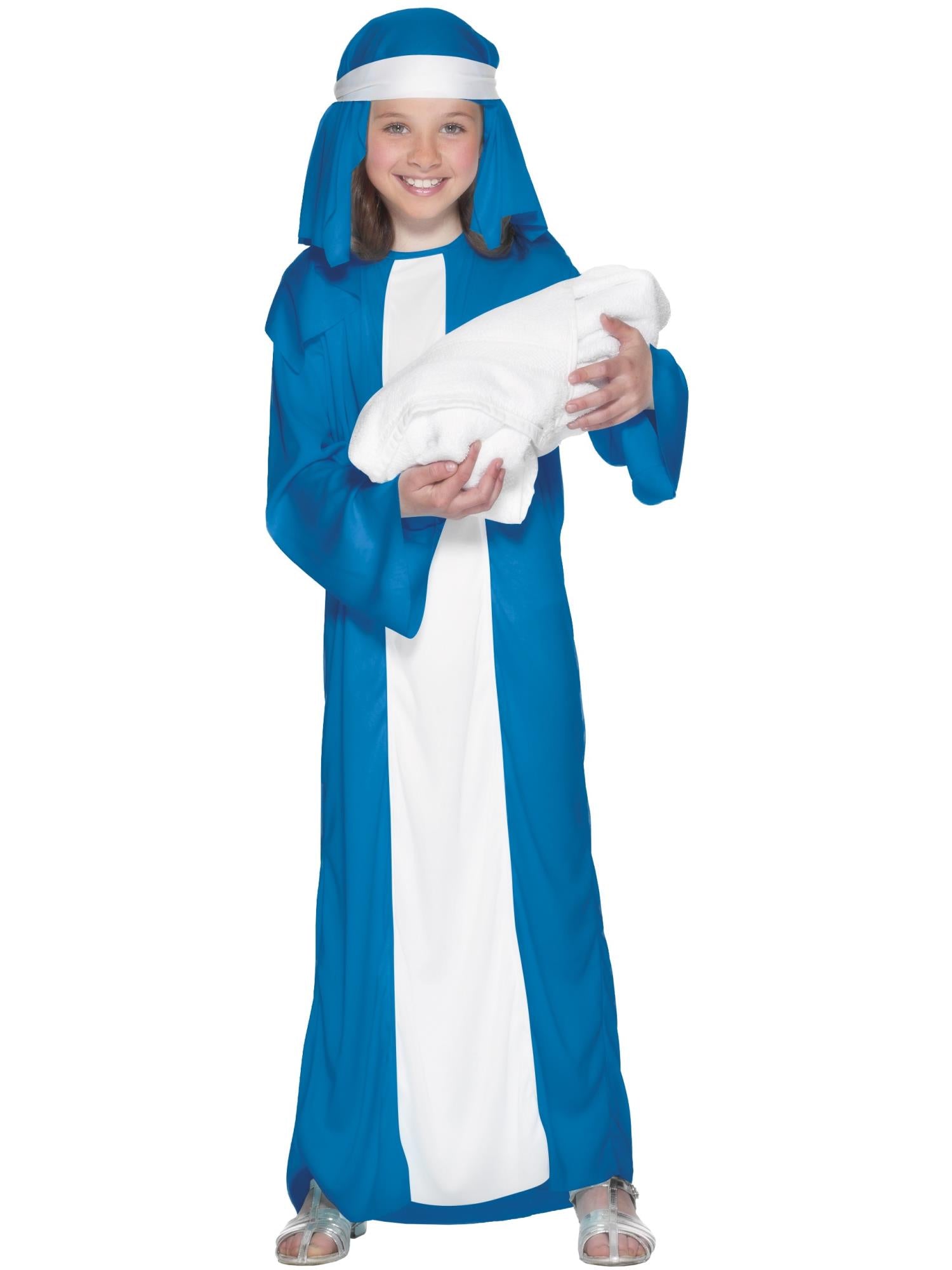 Mary -kostuum, blauw