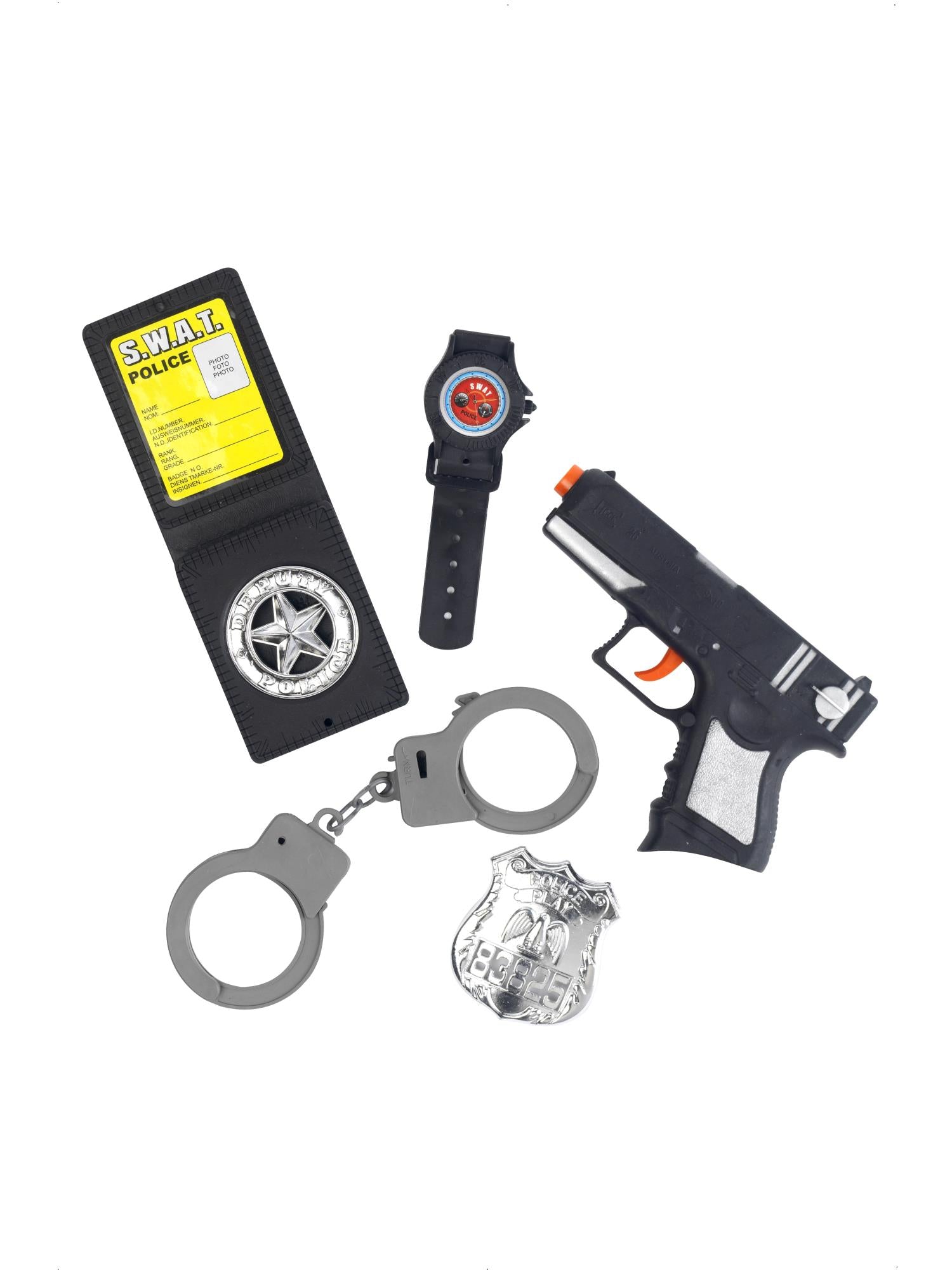 Polizei-Set, schwarz