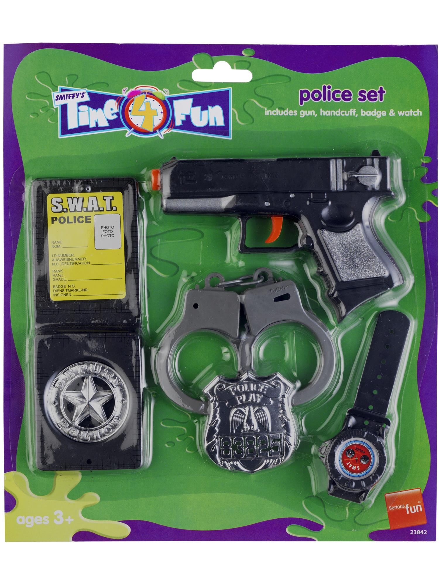 Polizei-Set, schwarz