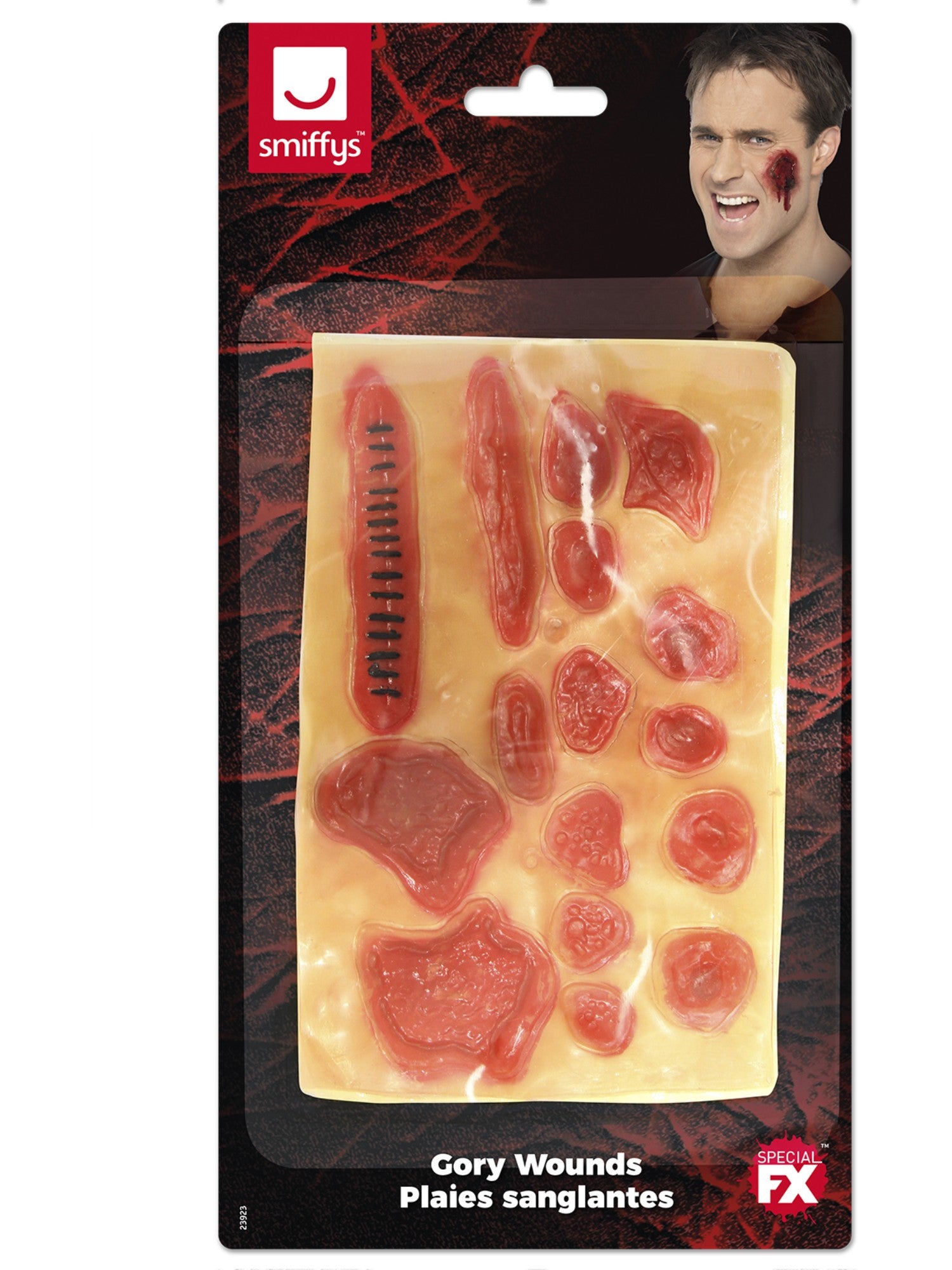 Smiffys Make-Up FX, blutige Wunden, rot