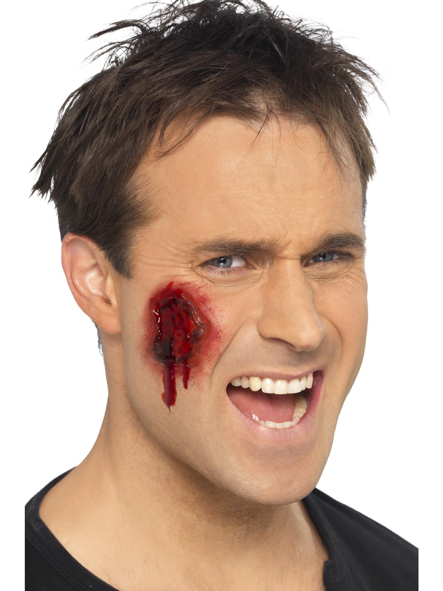 Smiffys Make-Up FX, blutige Wunden, rot