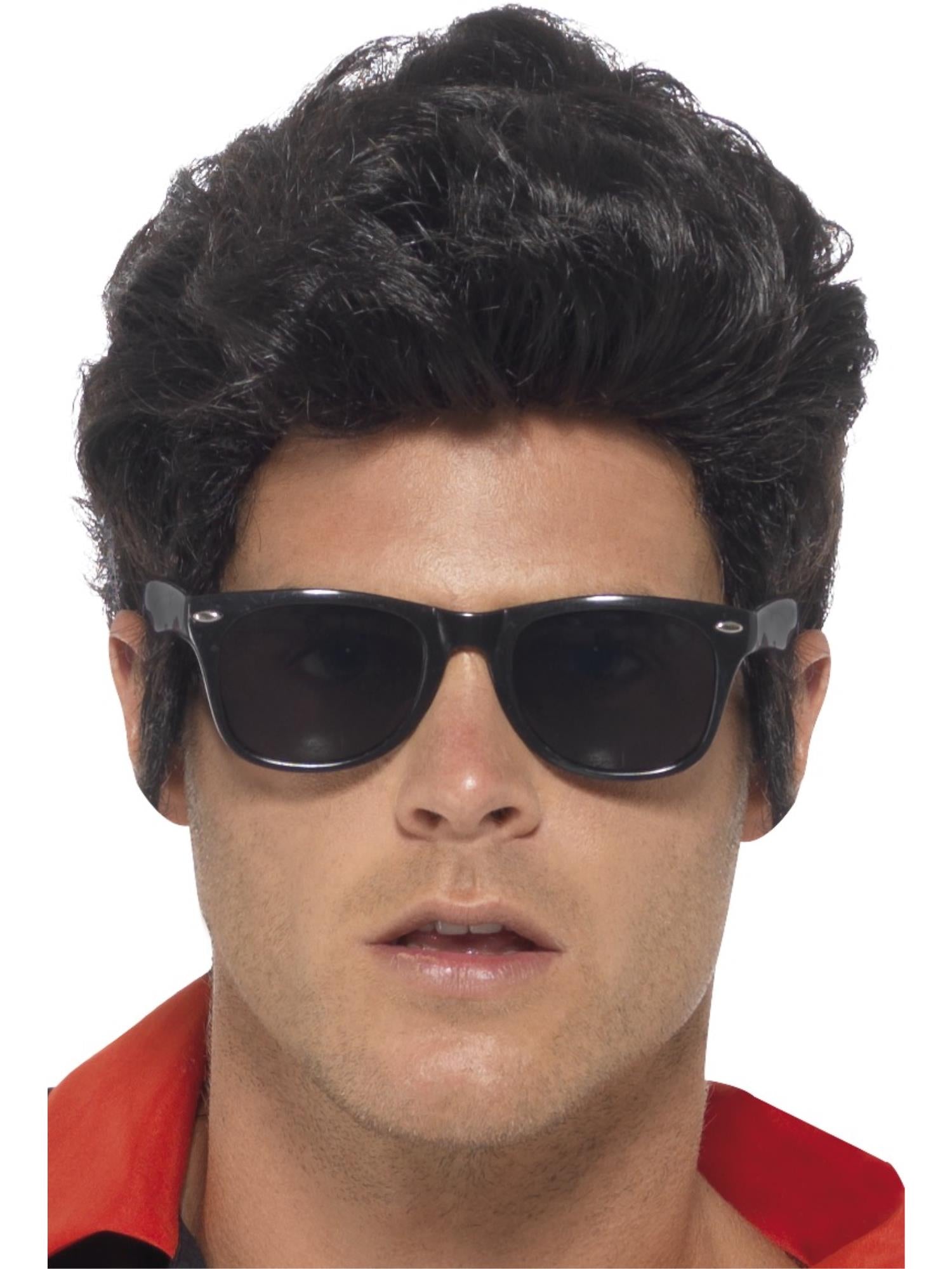 Brille im 50er-Jahre-Stil, schwarz