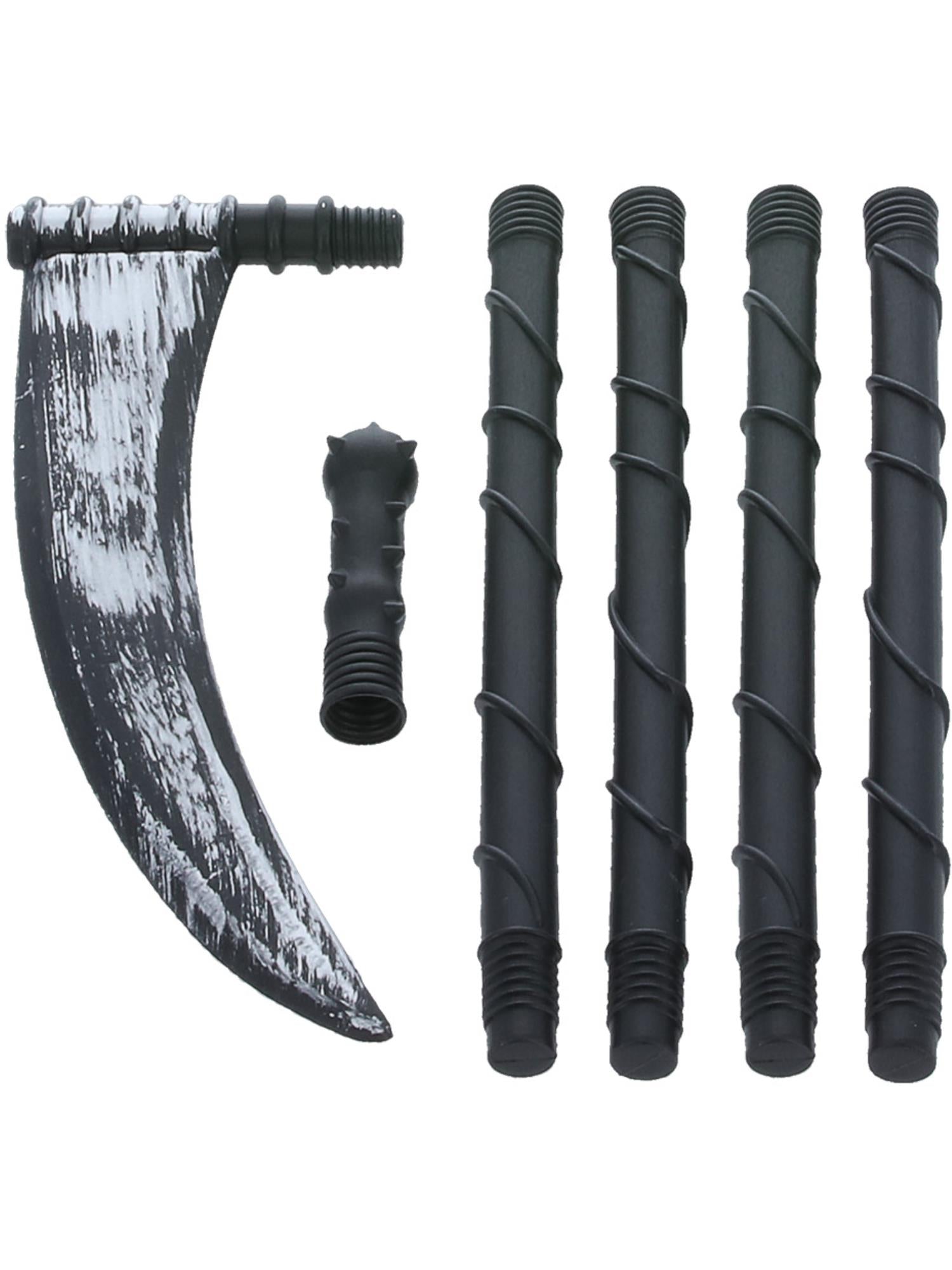 Extendable Grim Reaper Scythe, Black