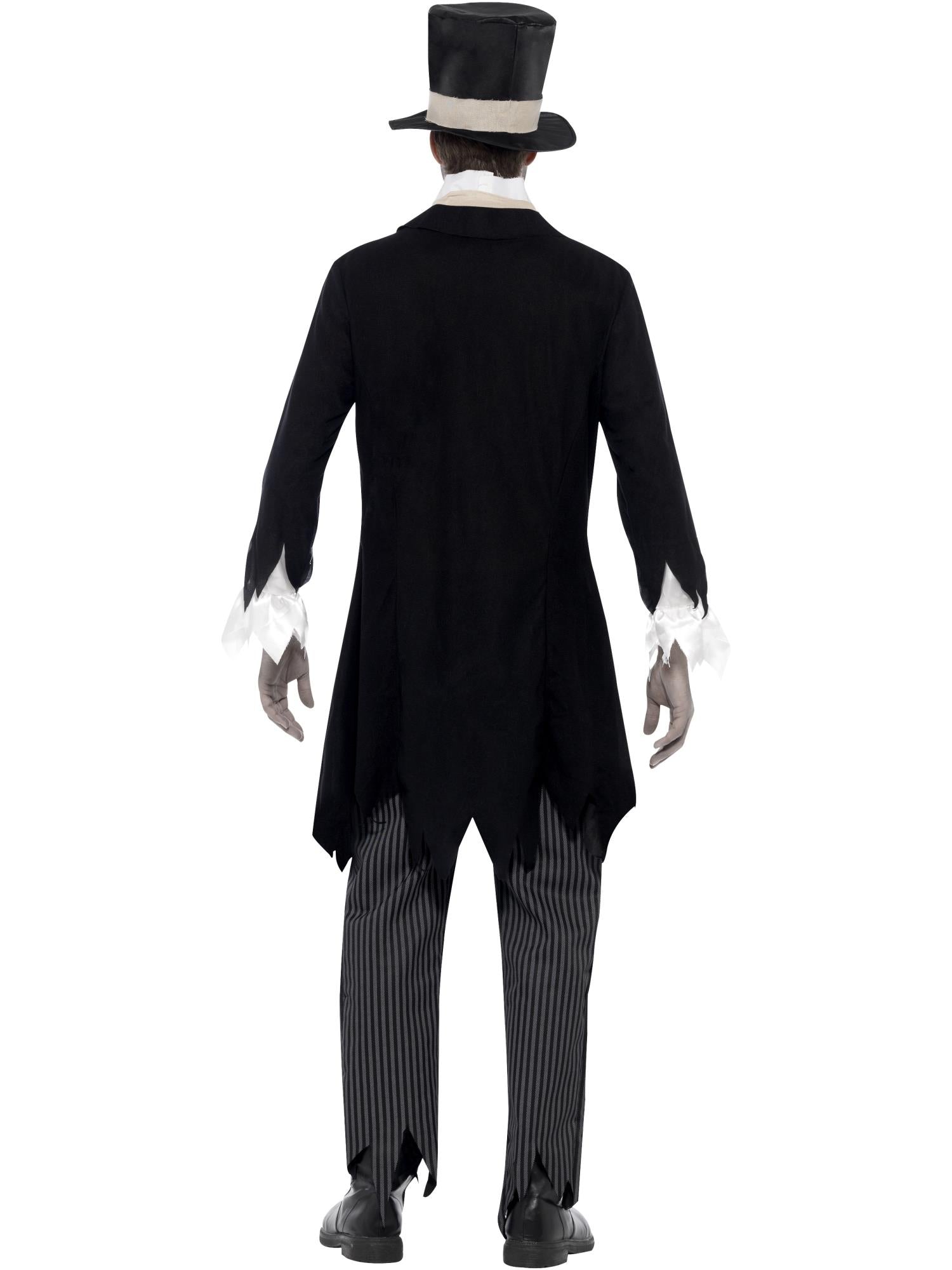 Till Death Do Us Part Zombie Groom Costume, Black