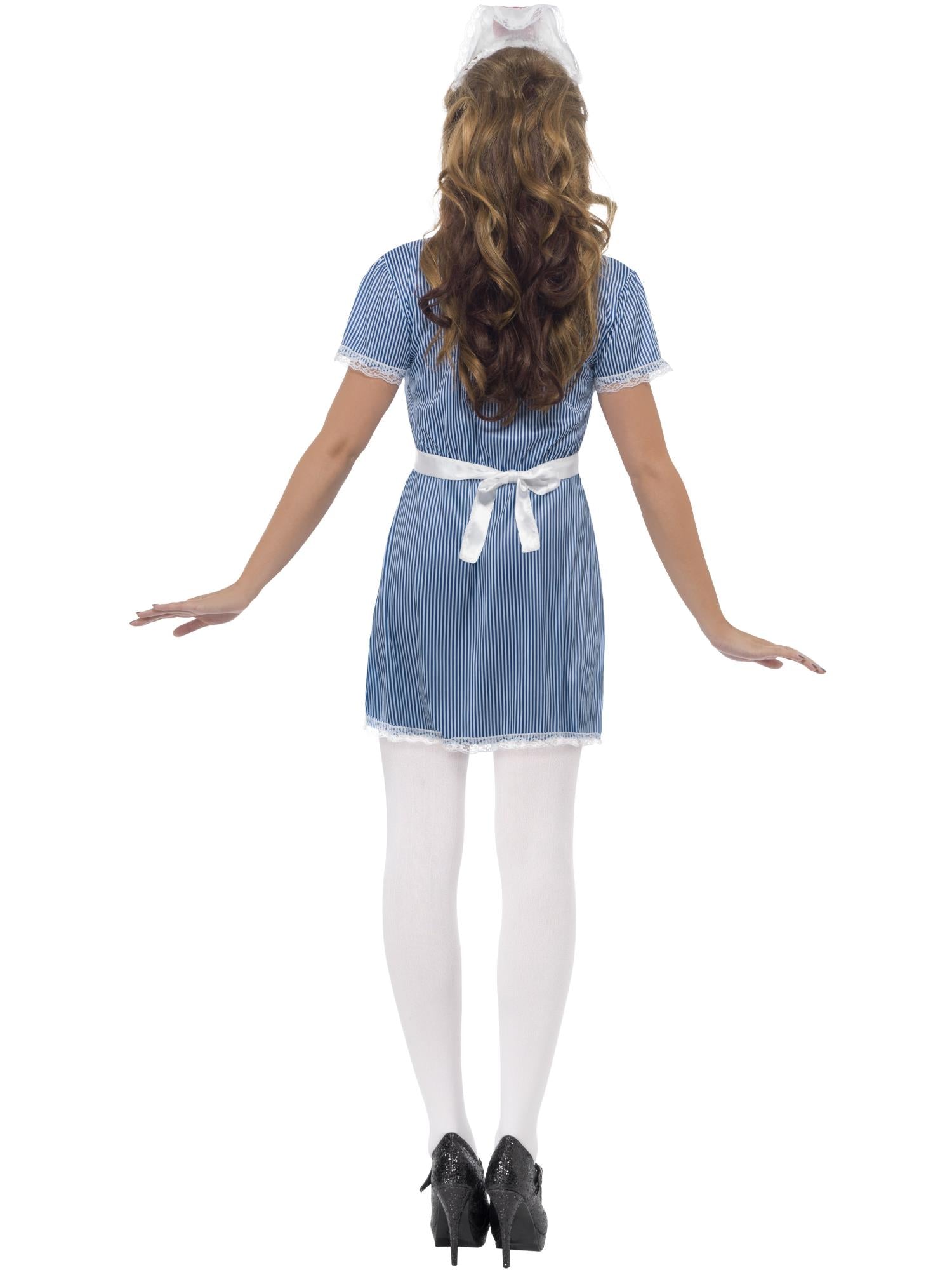 Nurse Naughty Costume, Blue