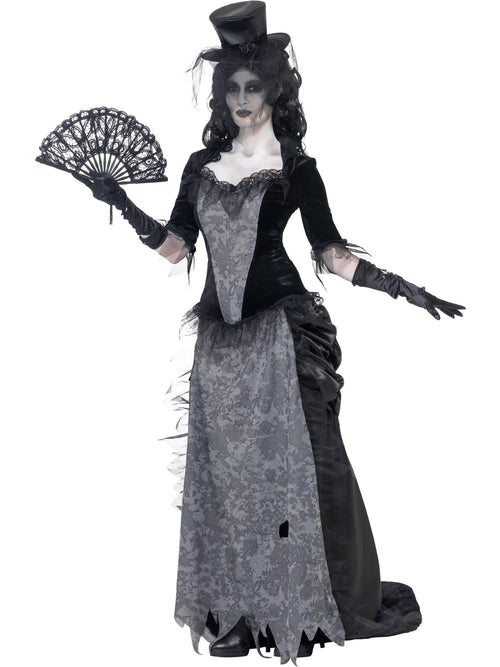 Ghost Town Black Widow Costume, Grey
