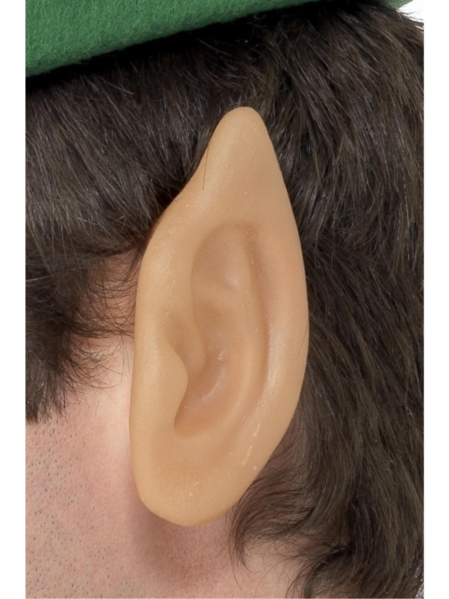 Soft Vinyl Pointed Elf Ears, Flesh