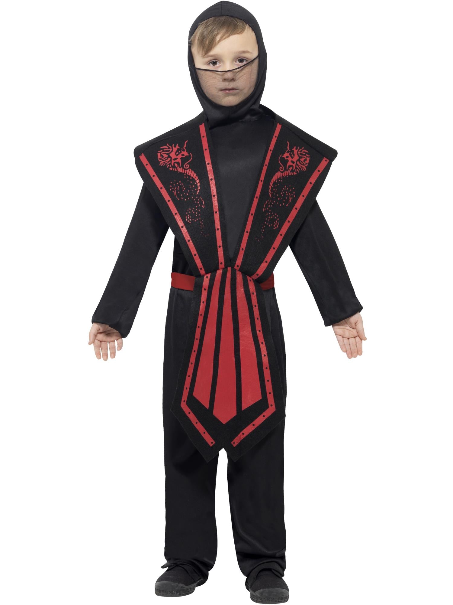 Ninja Costume, Child, Black
