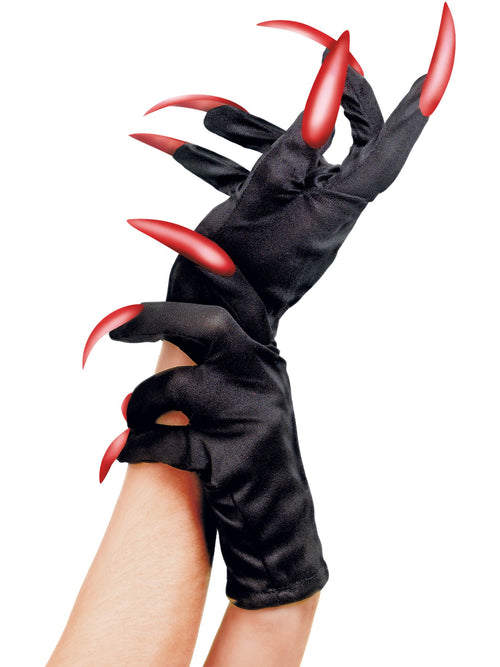 Halloween Gloves, Black
