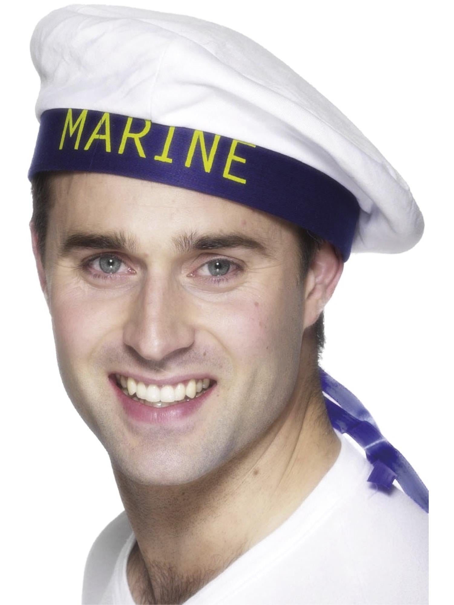 Marine-Mütze, weiß