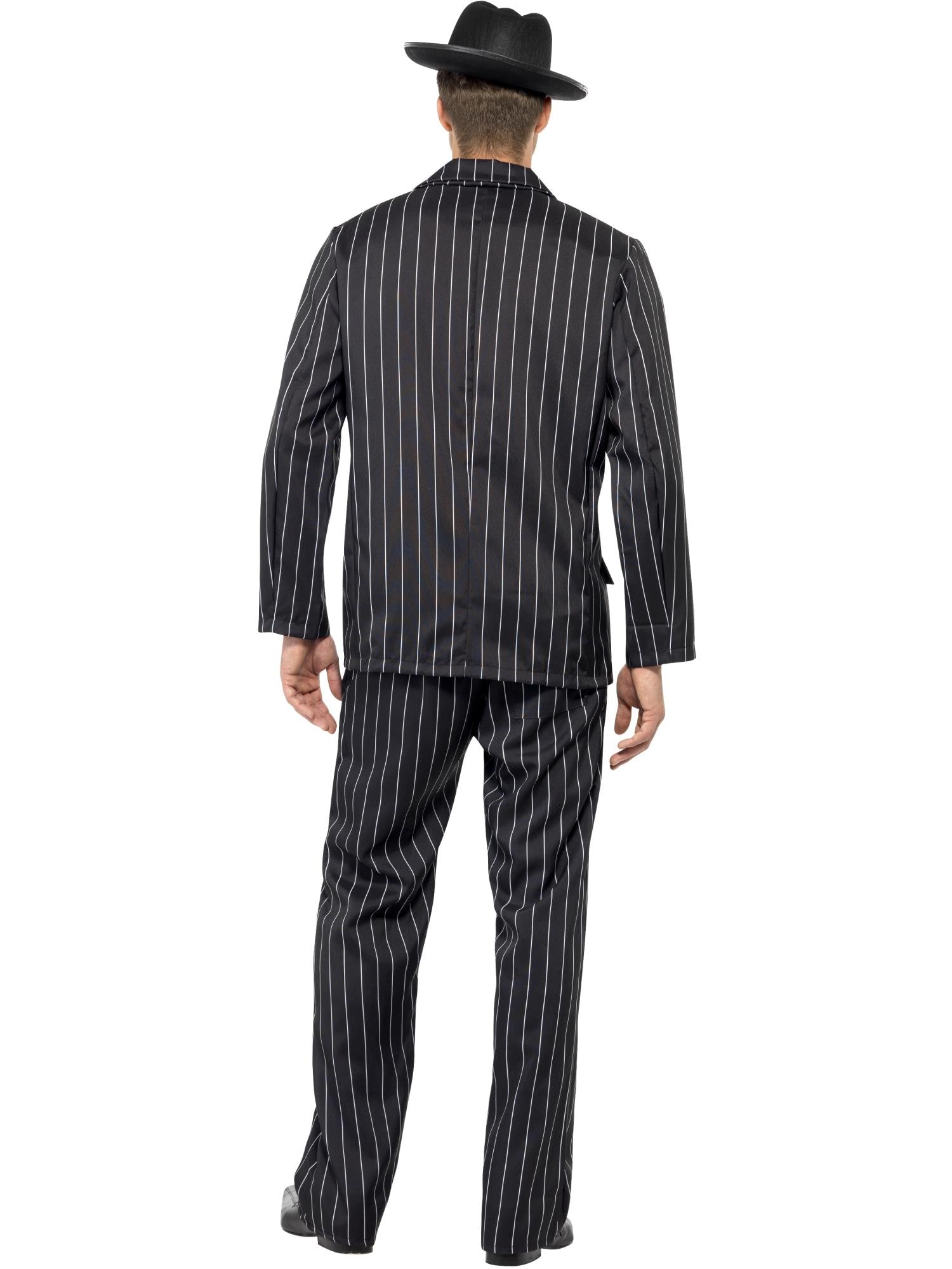 Zoot Suit Costume, Male, Black