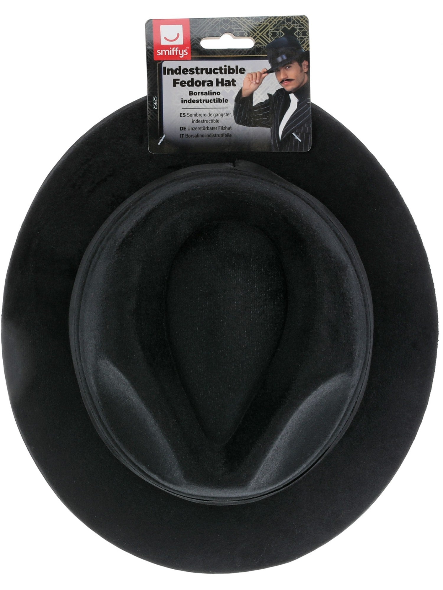 Indestructible Fedora Hat, Black