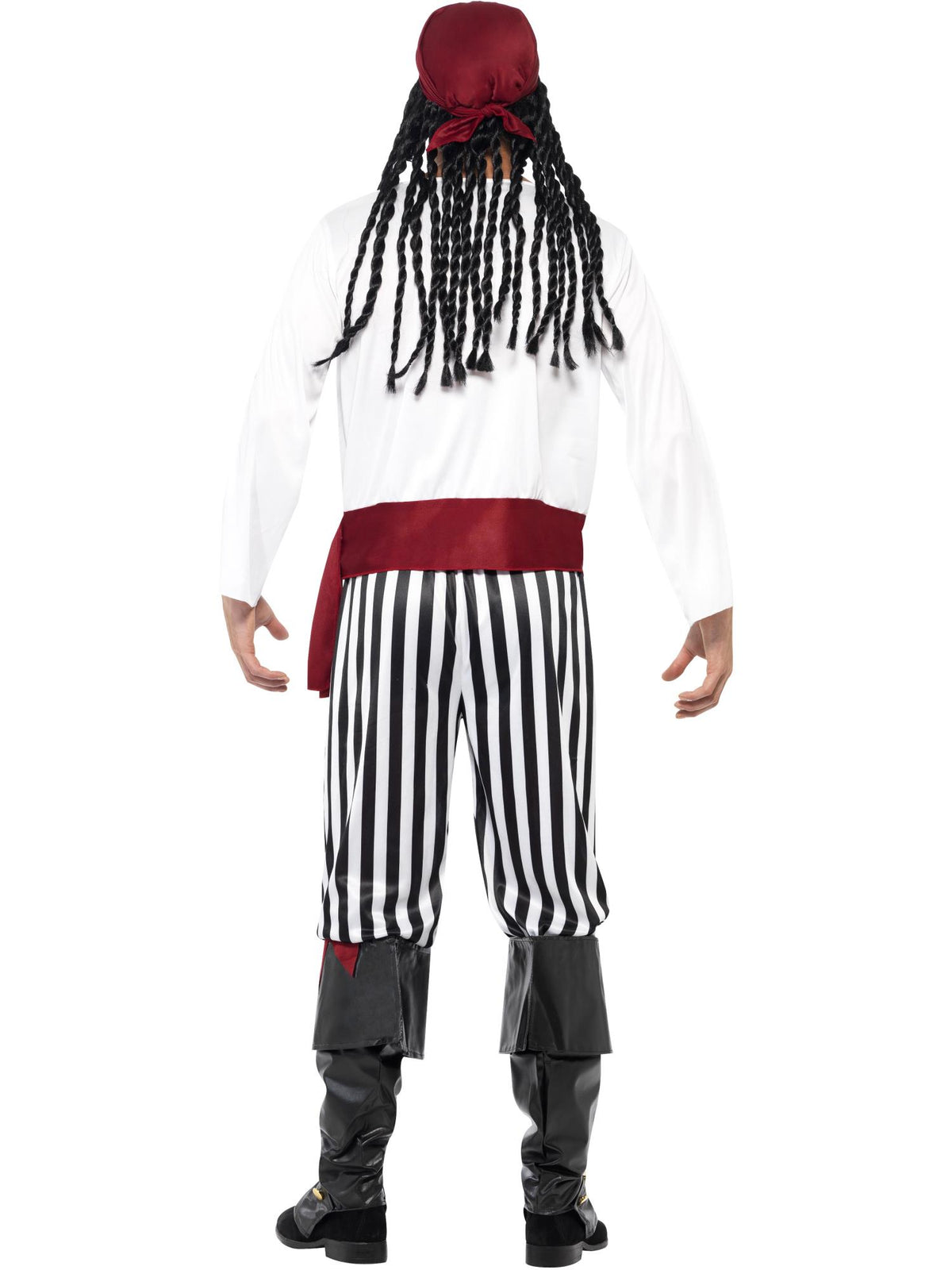Pirate Man Costume, Black & White