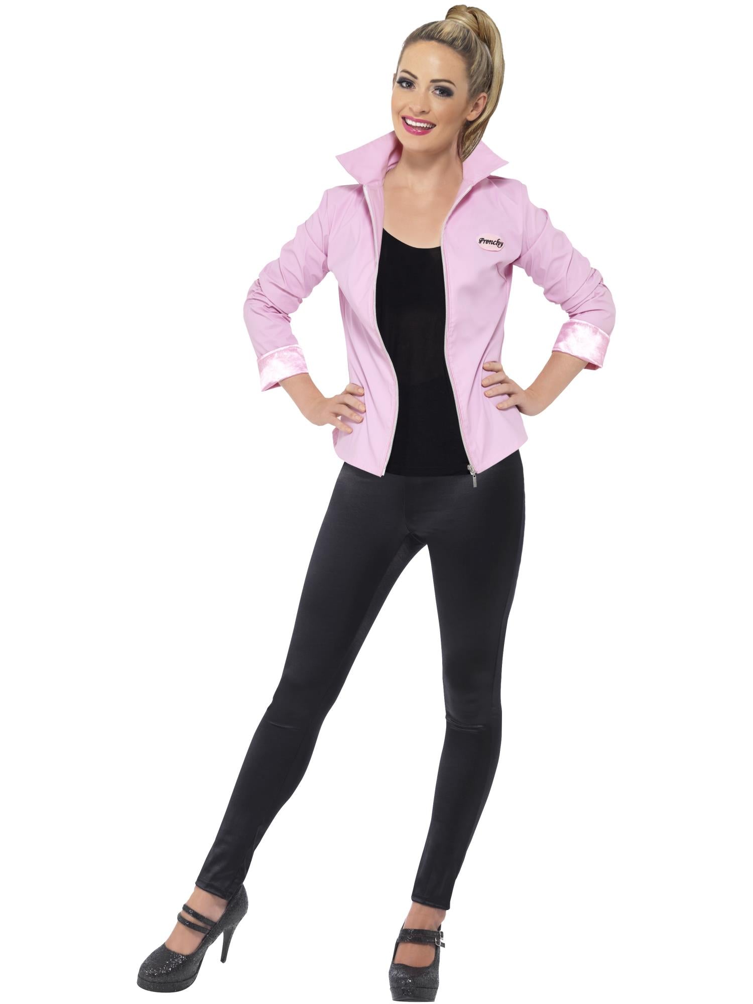 Grease Deluxe Pink Ladies Jacket, Pink