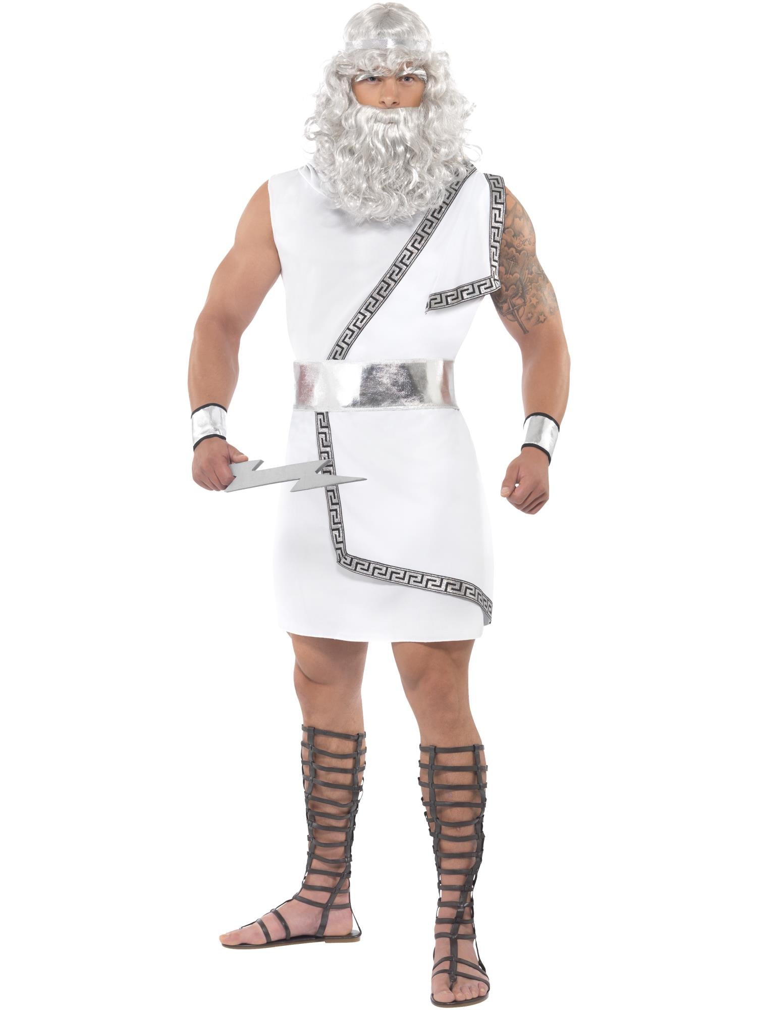 Zeus Costume, White