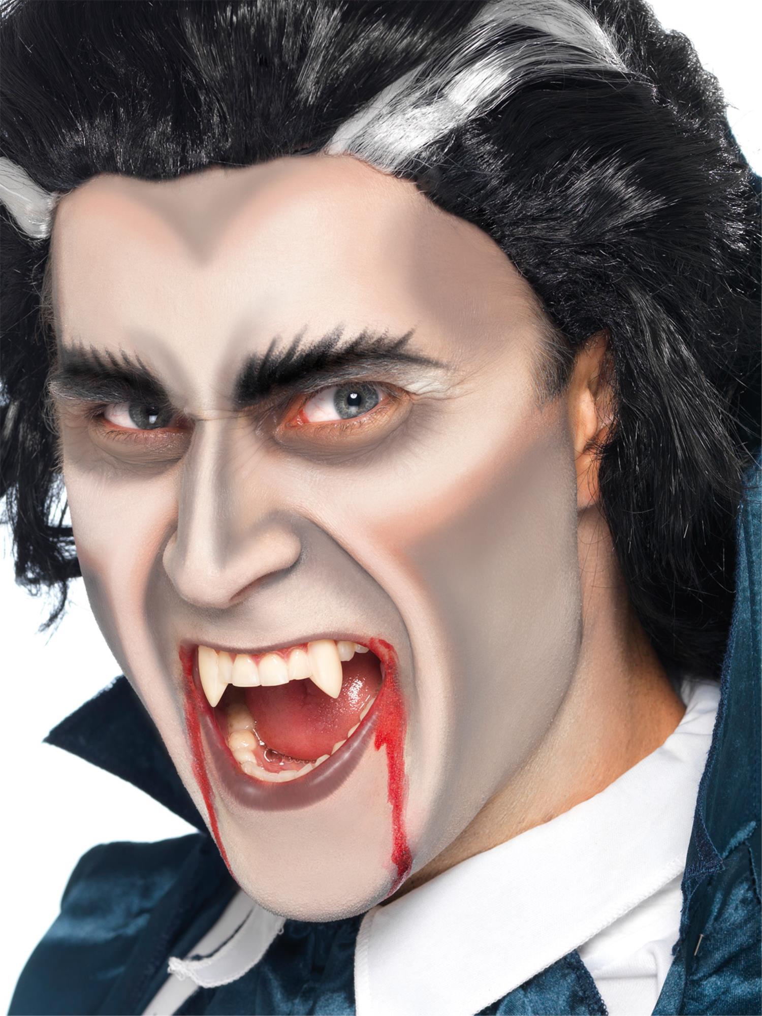 Smiffys Make-Up FX, Horror-Vampirzähne, weiß