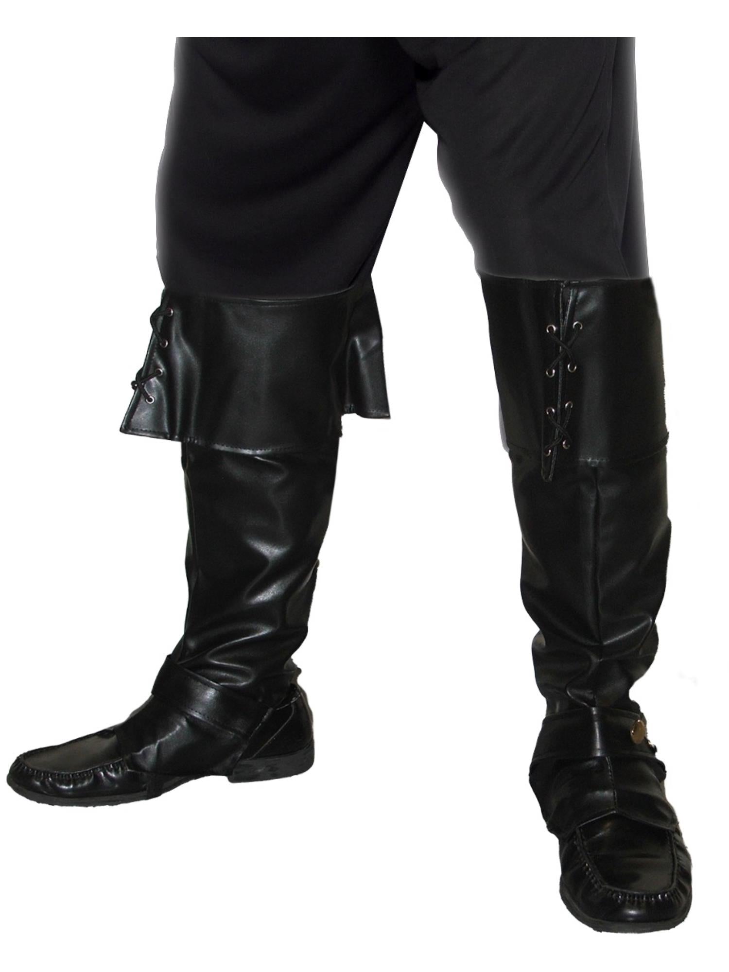 Piraten-Überschuhe, schwarz