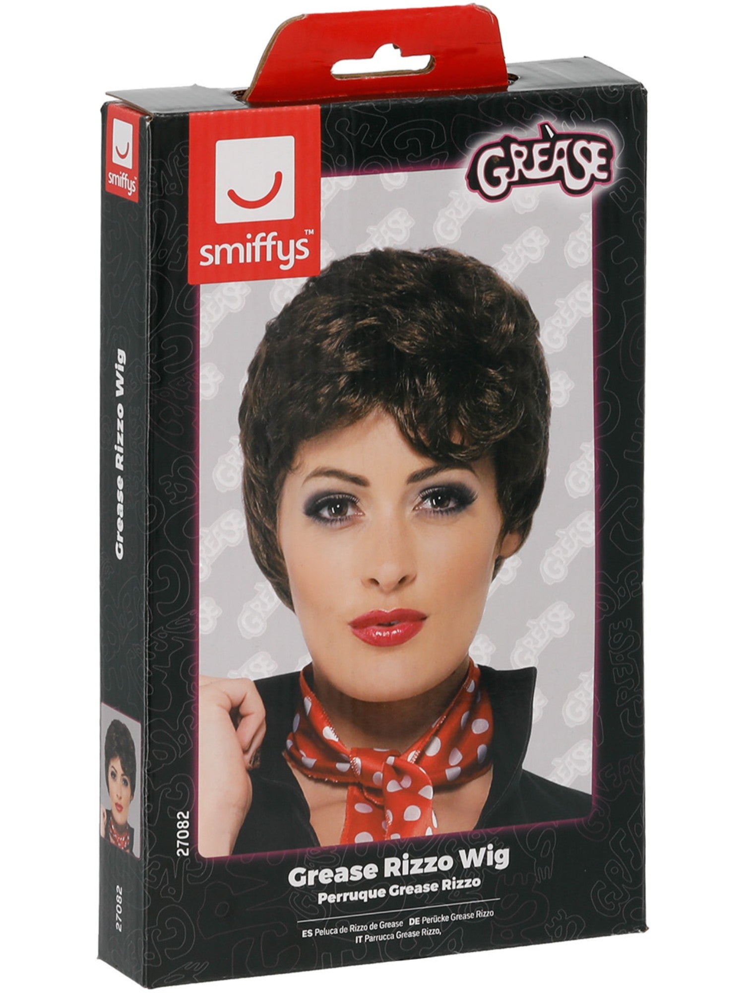 Grease Rizzo Wig, Brown