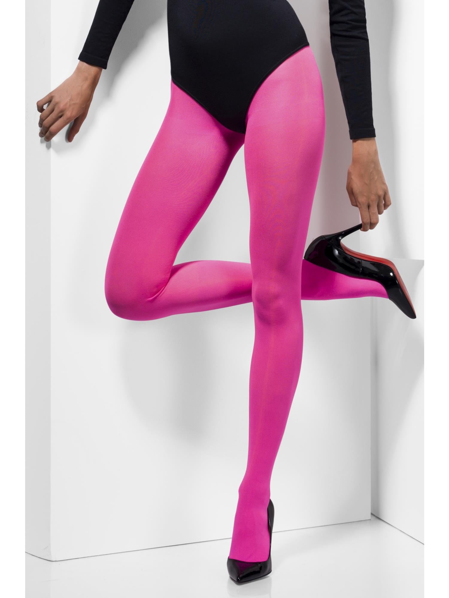 Blickdichte Strumpfhose, rosa