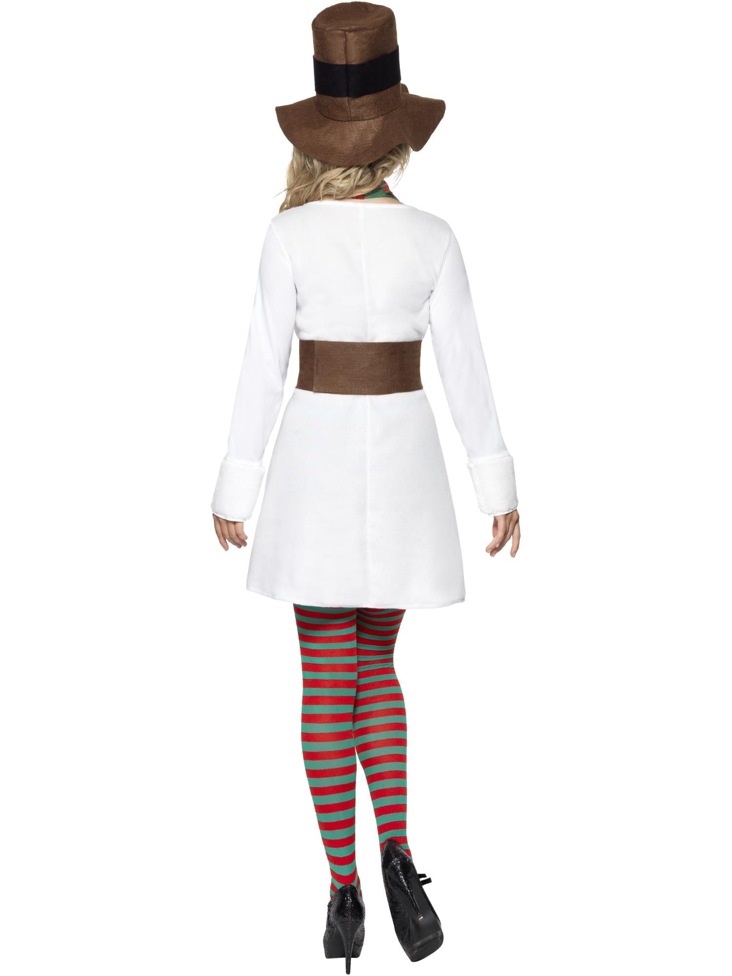 Sneeuwpopkostuum voor meisjes, wit