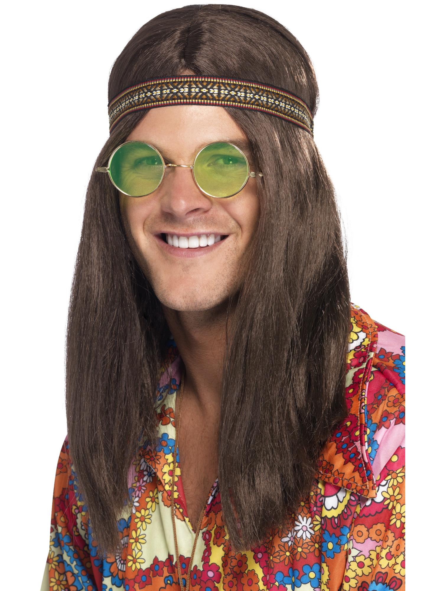 Hippie-set voor heren, bruin