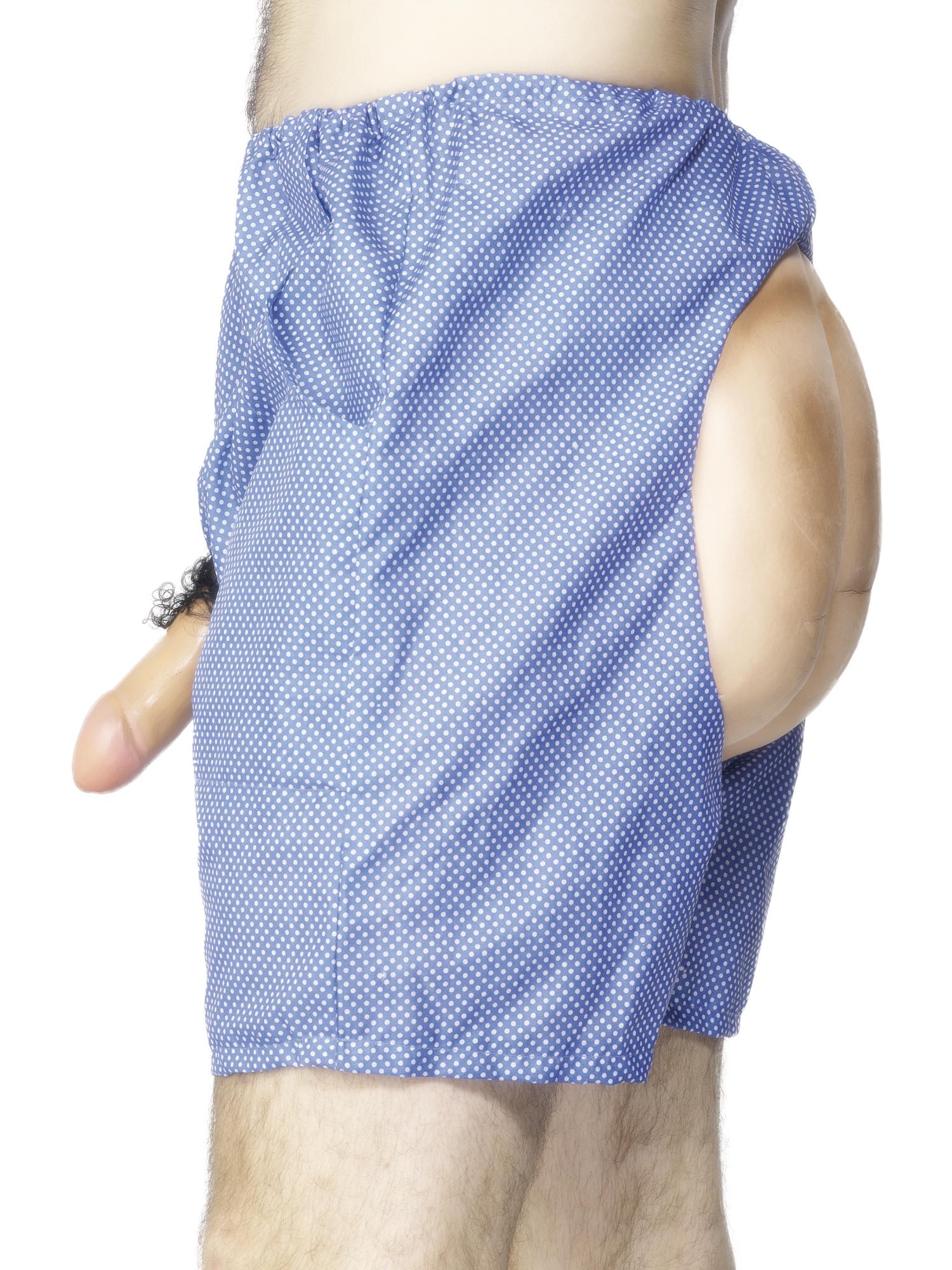 Bum and Willy Shorts, Blue