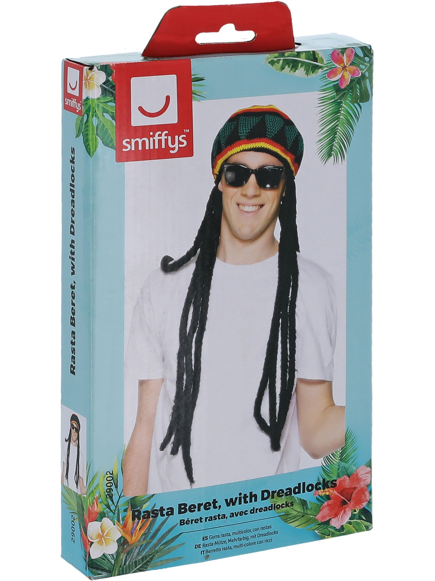 Rasta Beret, Black & Yellow