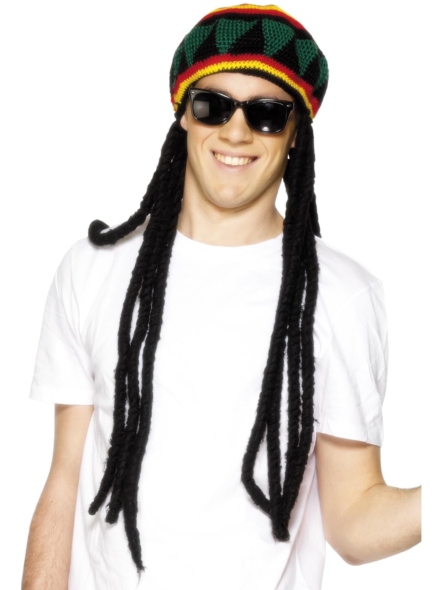 Rasta Beret, Black & Yellow