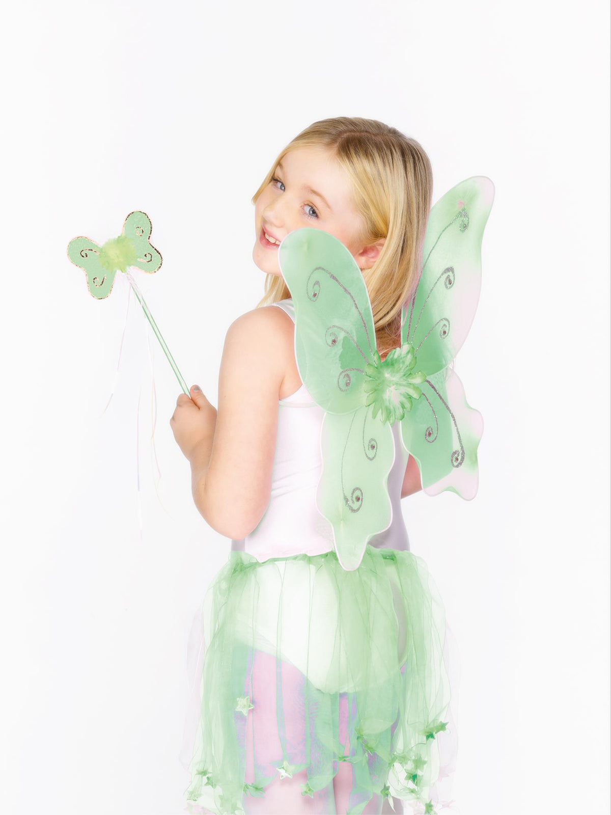 Butterfly Wings & Wand, Green